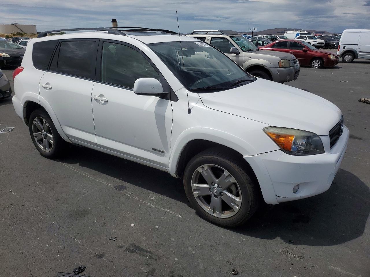 2008 Toyota Rav4 Sport White vin: JTMZK32V085020212
