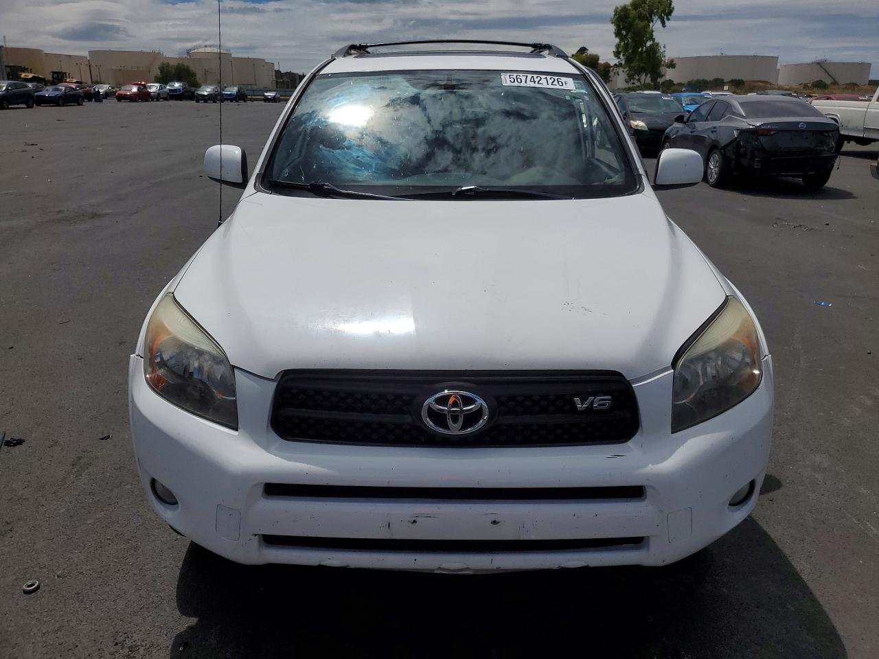 2008 Toyota Rav4 Sport White vin: JTMZK32V085020212