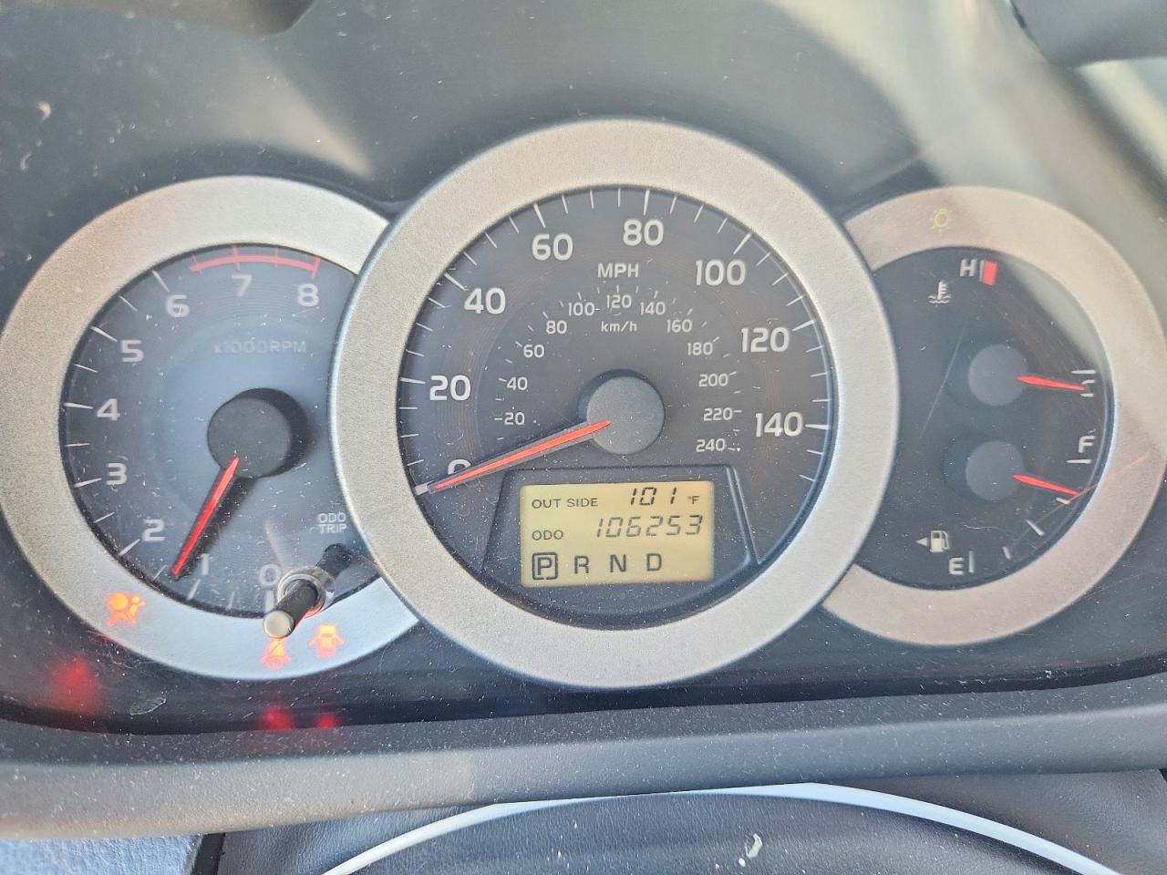 2008 Toyota Rav4 Sport Red vin: JTMZK32V086011665