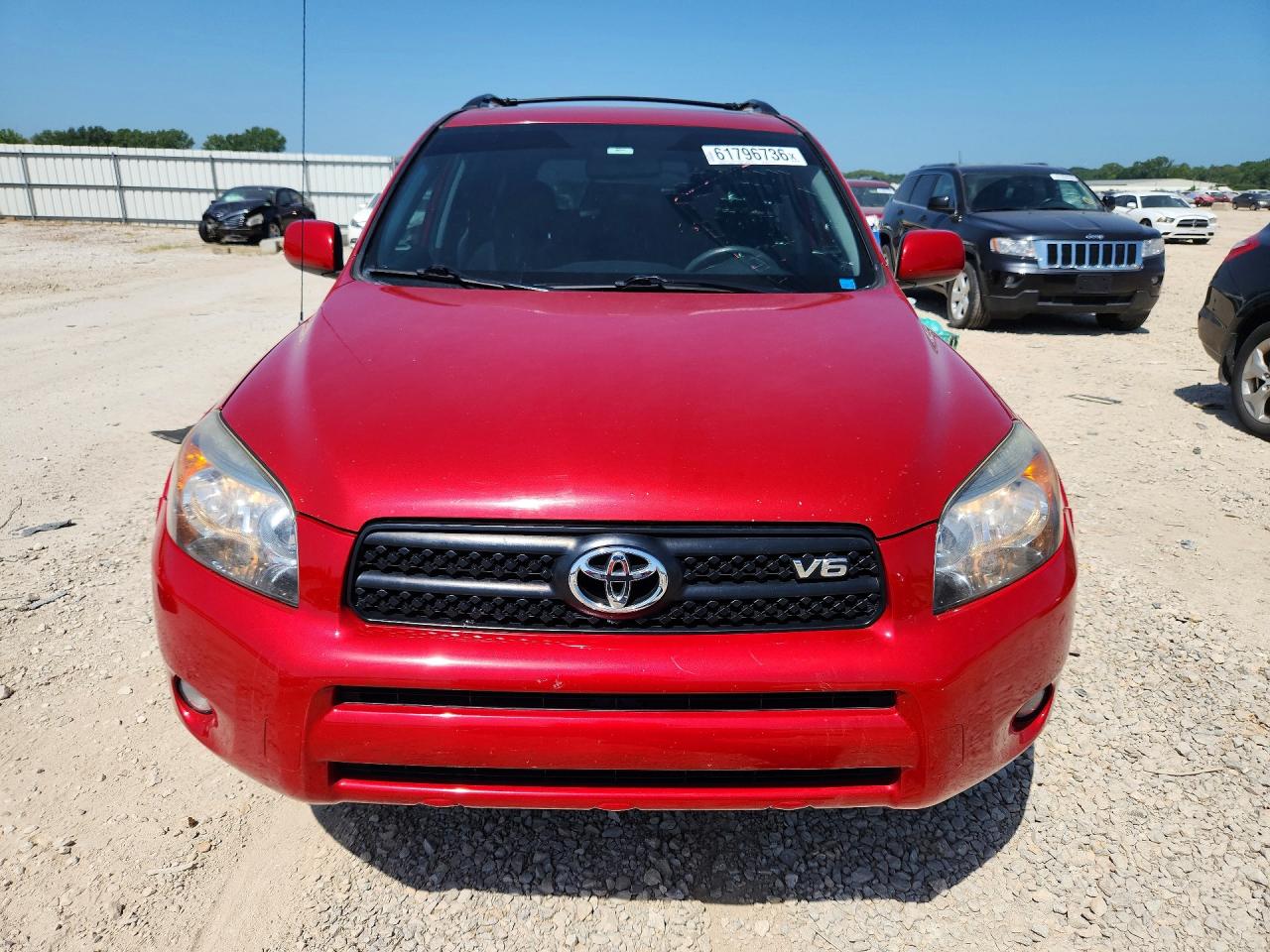2008 Toyota Rav4 Sport Red vin: JTMZK32V086011665