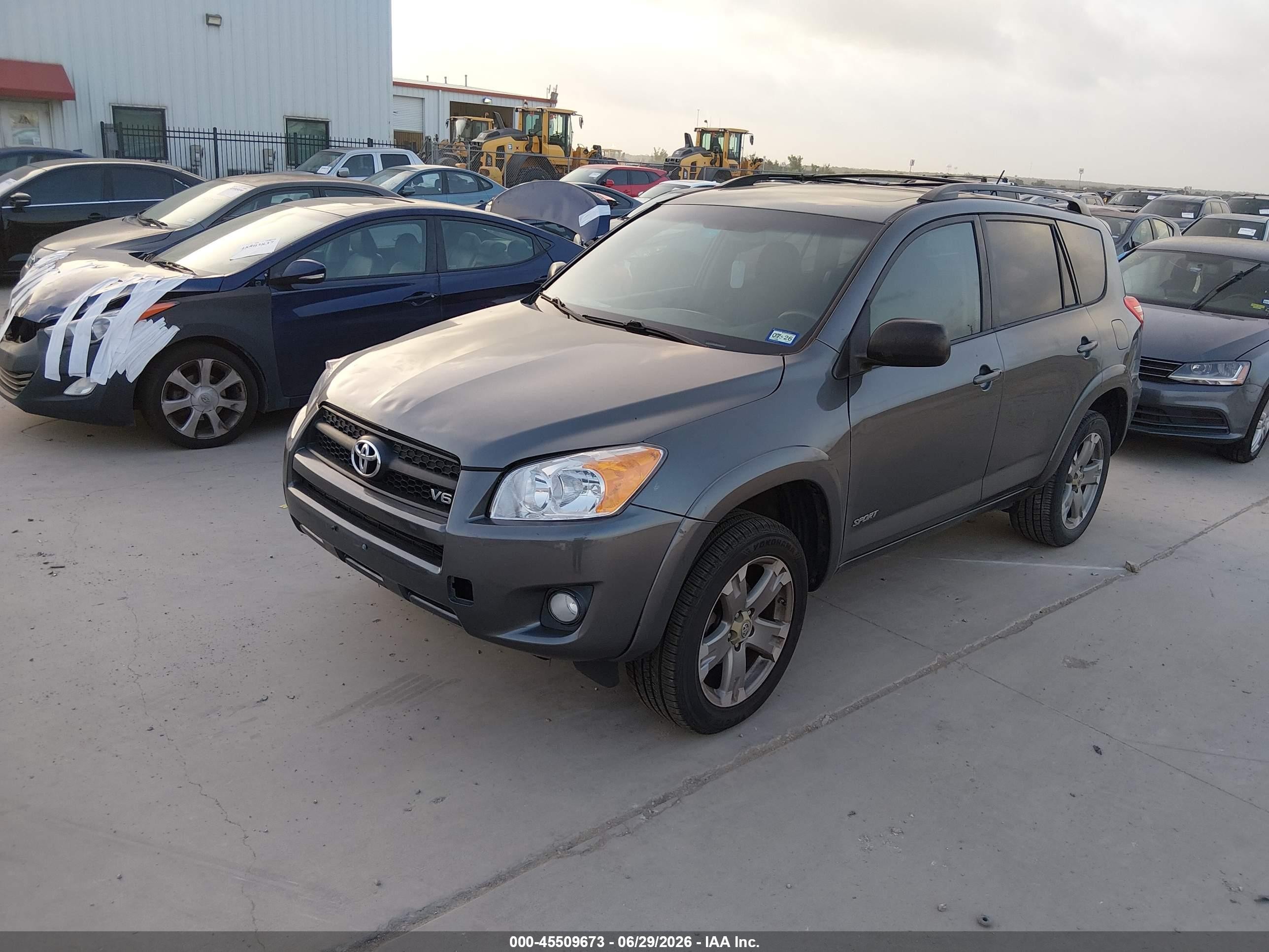 2009 Toyota Rav4 Sport V6 Gray vin: JTMZK32V09D002252