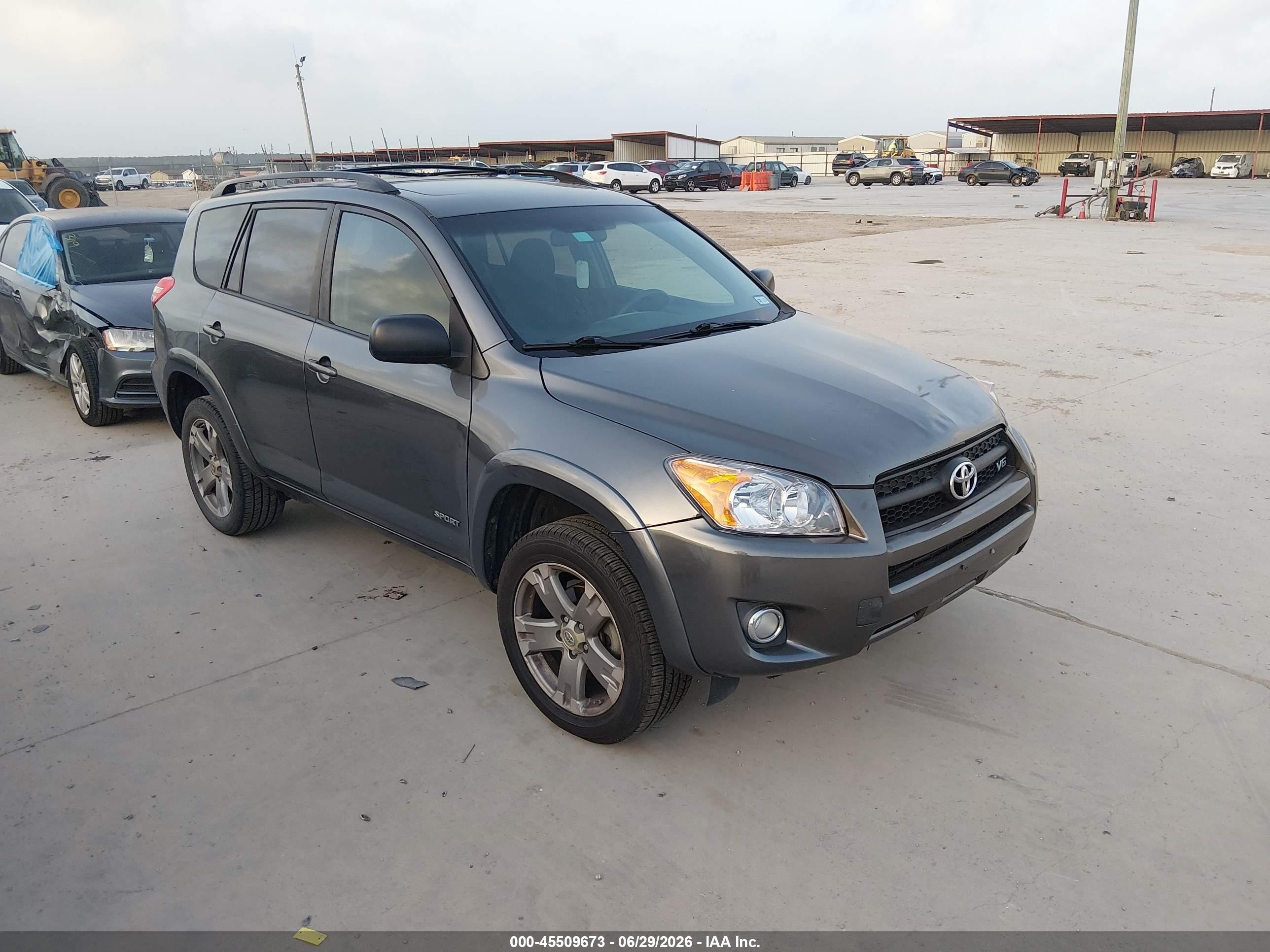 2009 Toyota Rav4 Sport V6 Gray vin: JTMZK32V09D002252