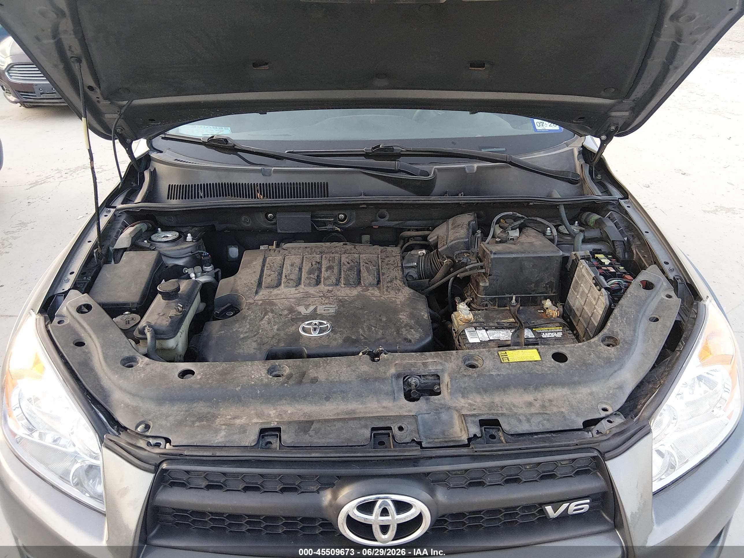 2009 Toyota Rav4 Sport V6 Gray vin: JTMZK32V09D002252