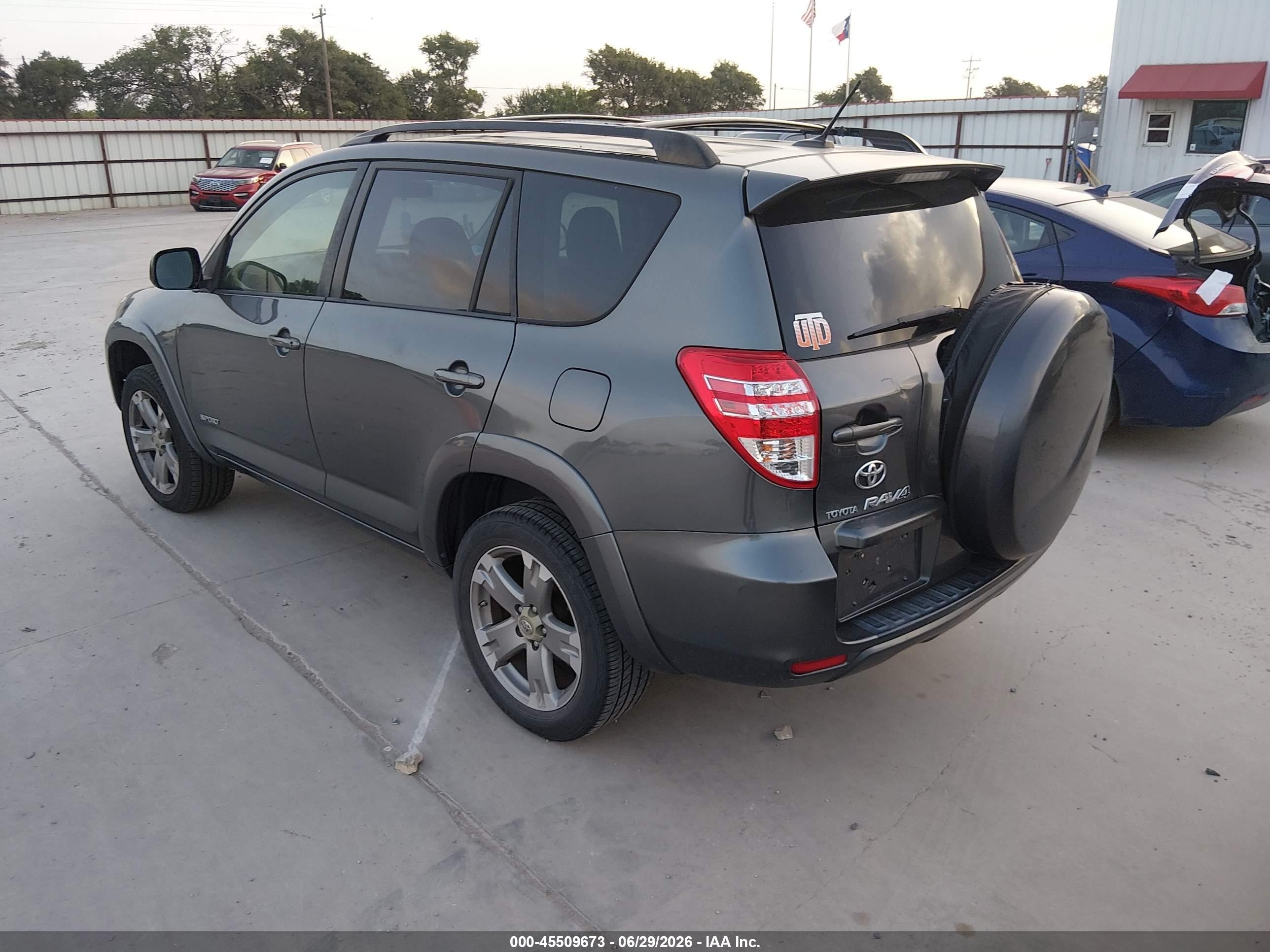 2009 Toyota Rav4 Sport V6 Gray vin: JTMZK32V09D002252