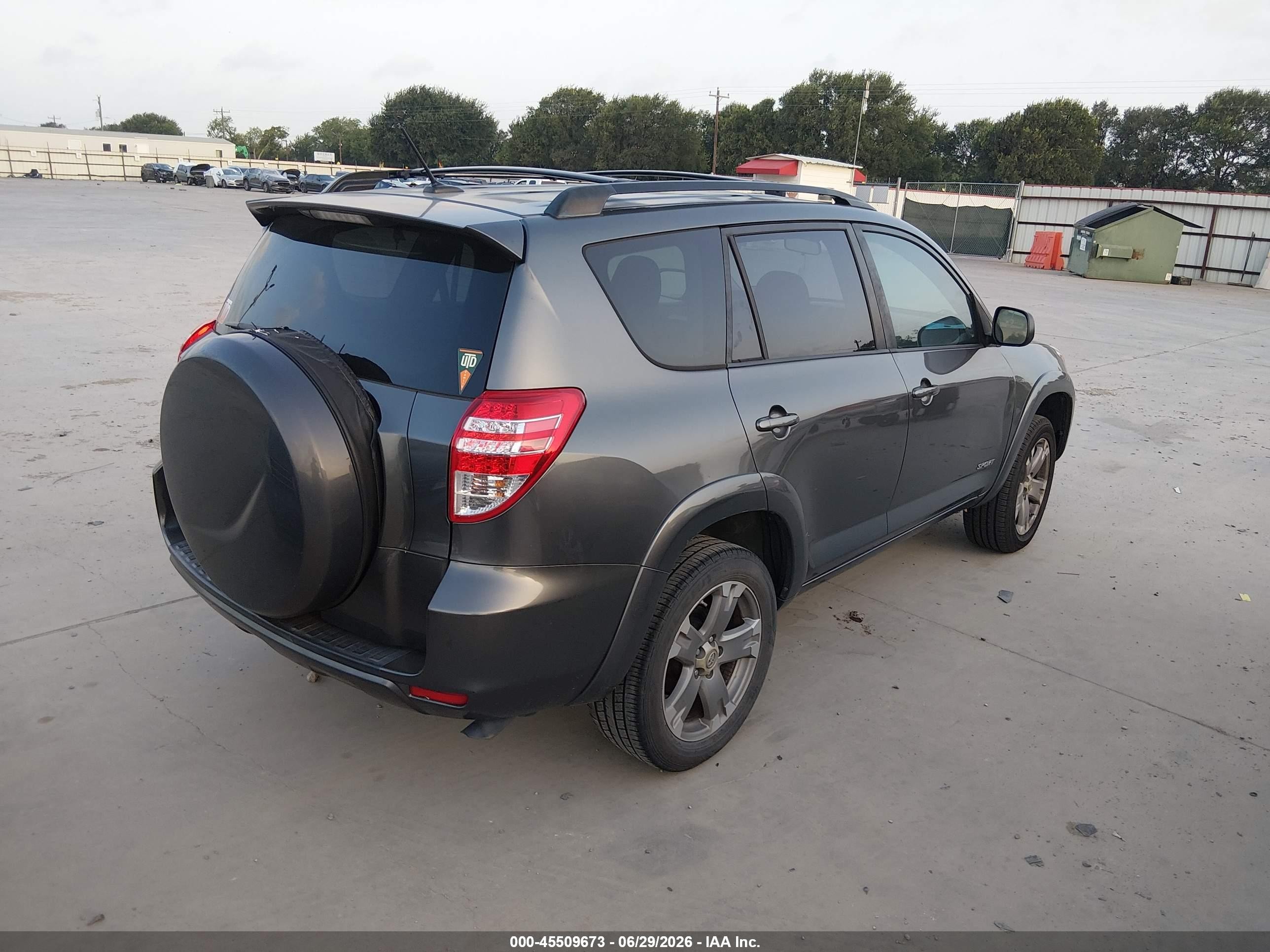 2009 Toyota Rav4 Sport V6 Gray vin: JTMZK32V09D002252