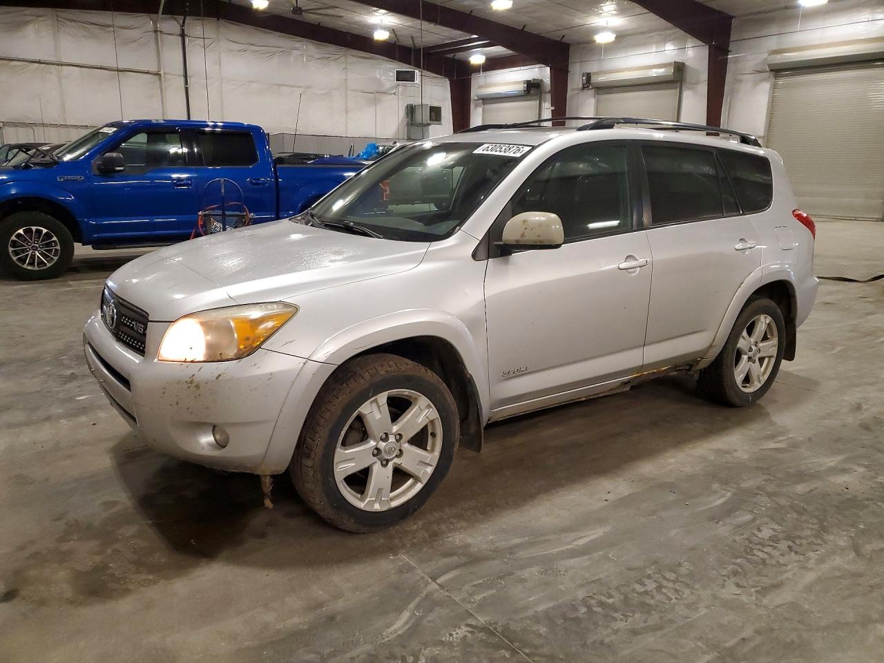2007 Toyota Rav4 Sport Silver vin: JTMZK32V376003218