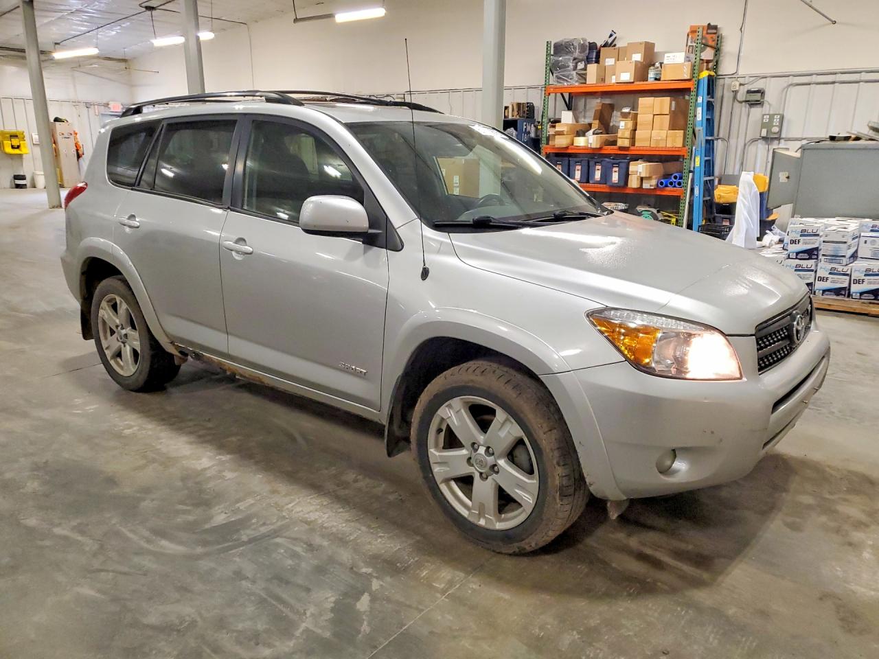 2007 Toyota Rav4 Sport Silver vin: JTMZK32V376003218
