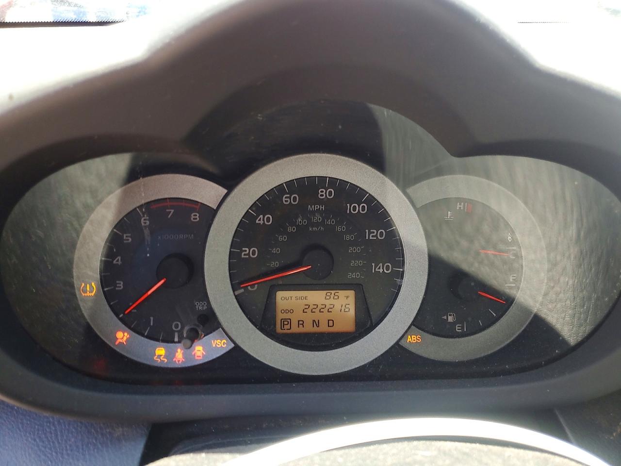 2007 Toyota Rav4 Sport Red vin: JTMZK32V475009230