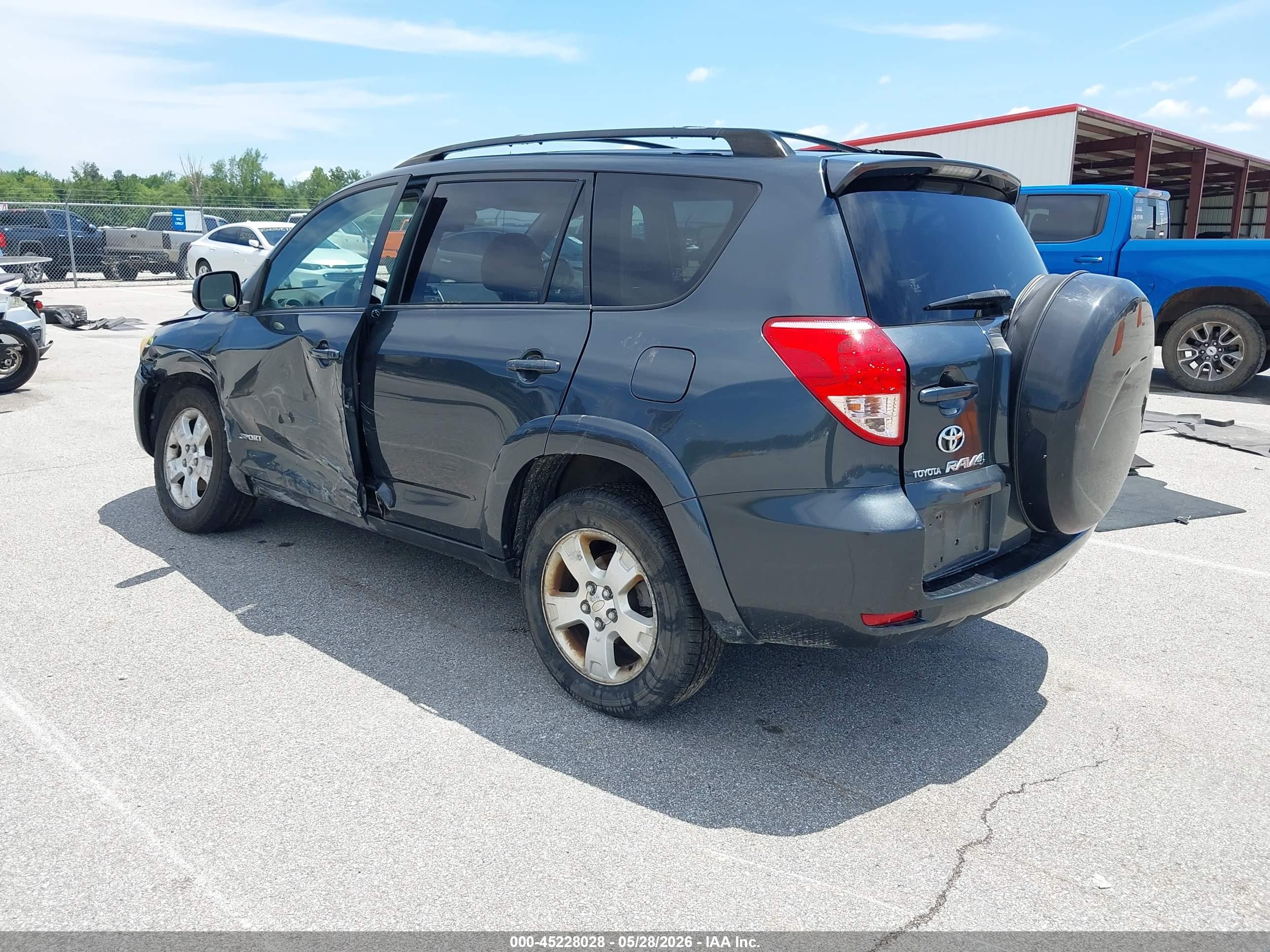 2008 Toyota Rav4 Sport V6 Gray vin: JTMZK32V485021380