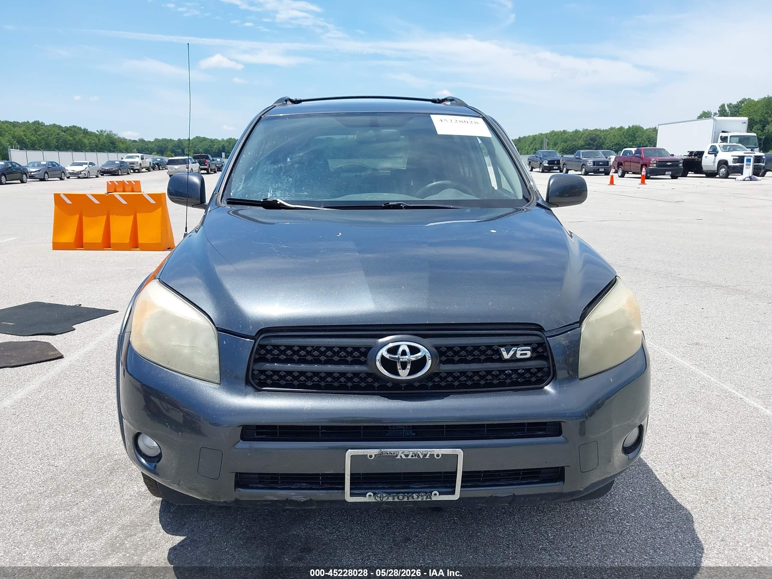 2008 Toyota Rav4 Sport V6 Gray vin: JTMZK32V485021380