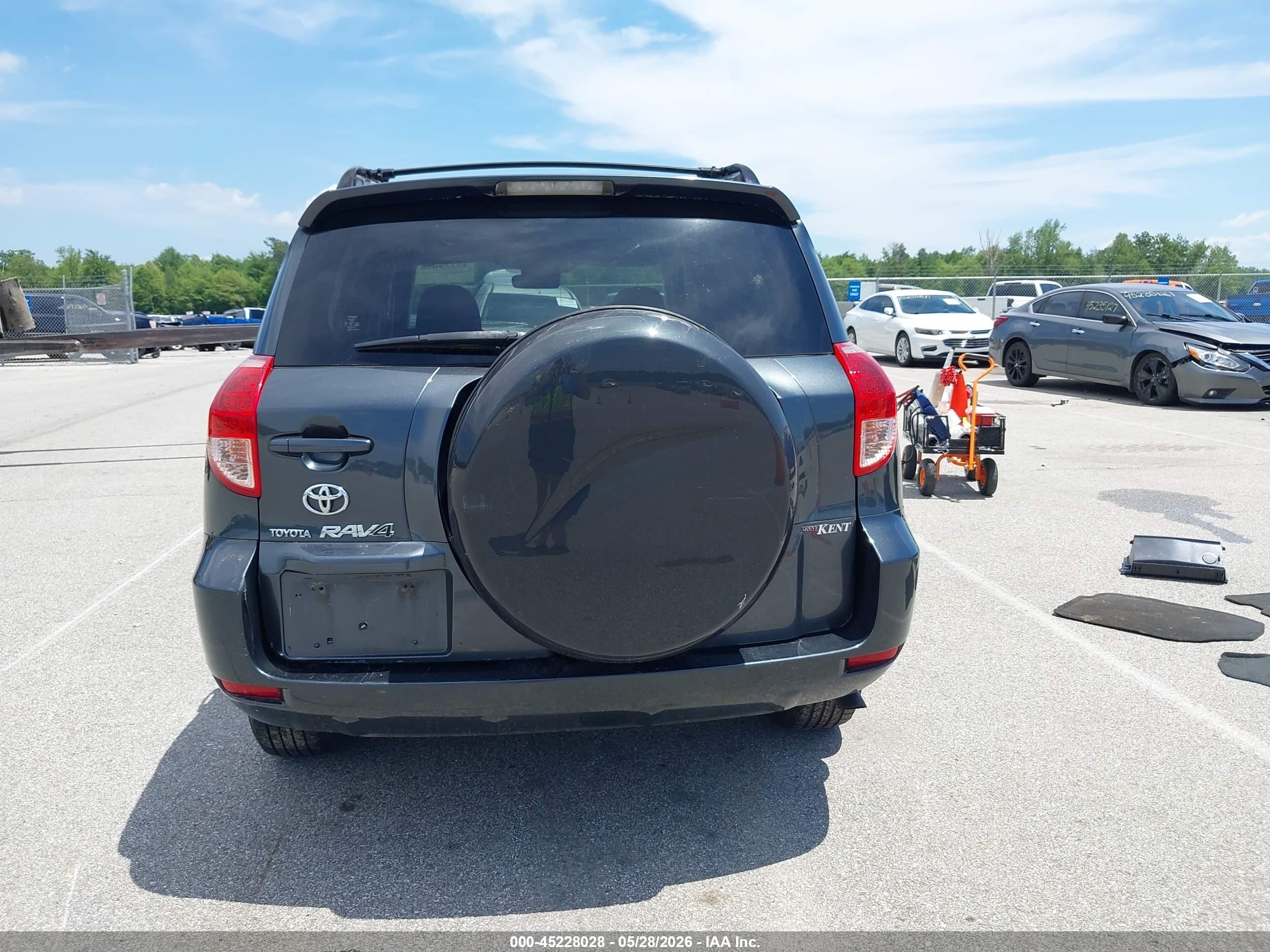 2008 Toyota Rav4 Sport V6 Gray vin: JTMZK32V485021380