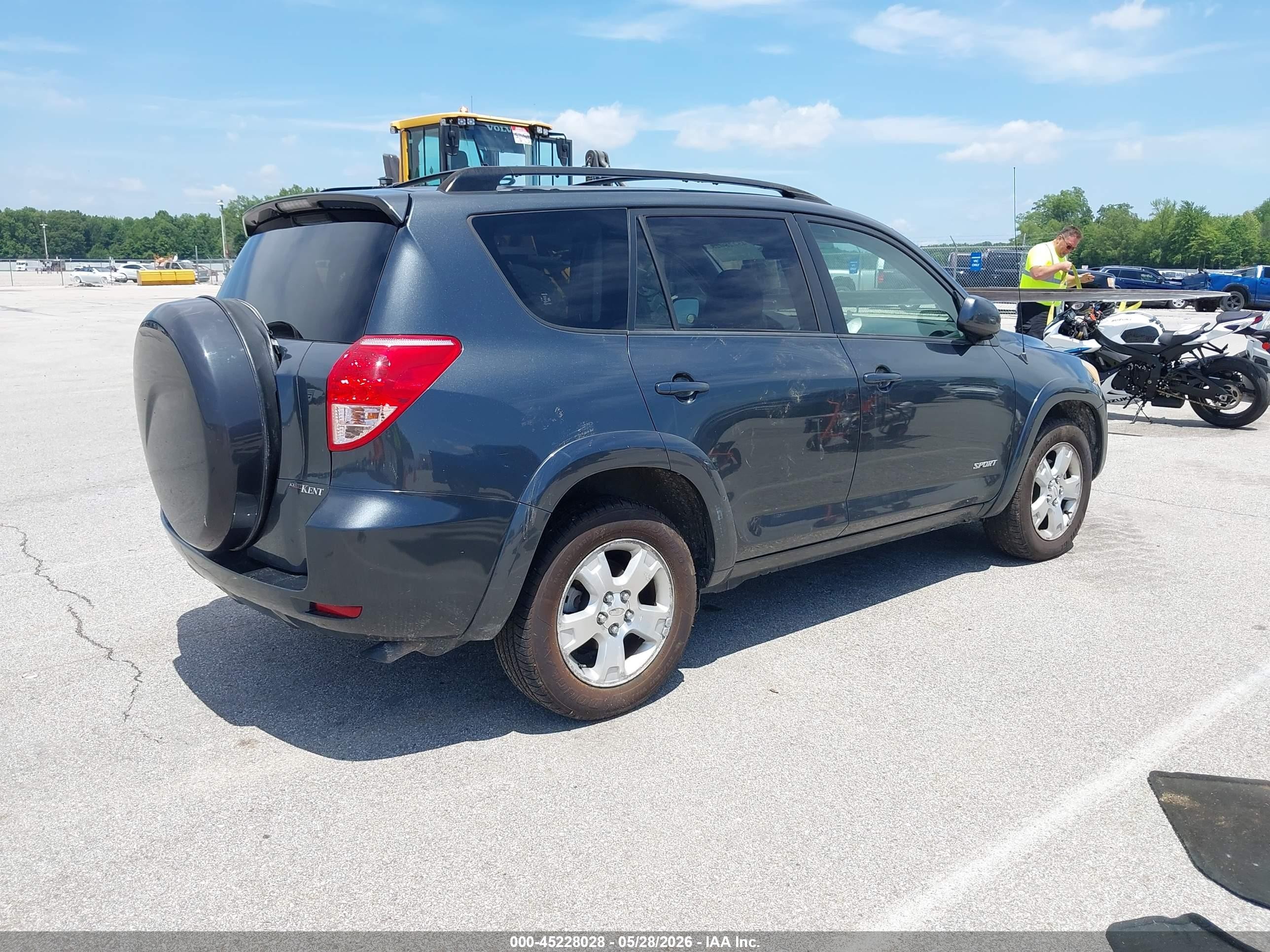 2008 Toyota Rav4 Sport V6 Gray vin: JTMZK32V485021380