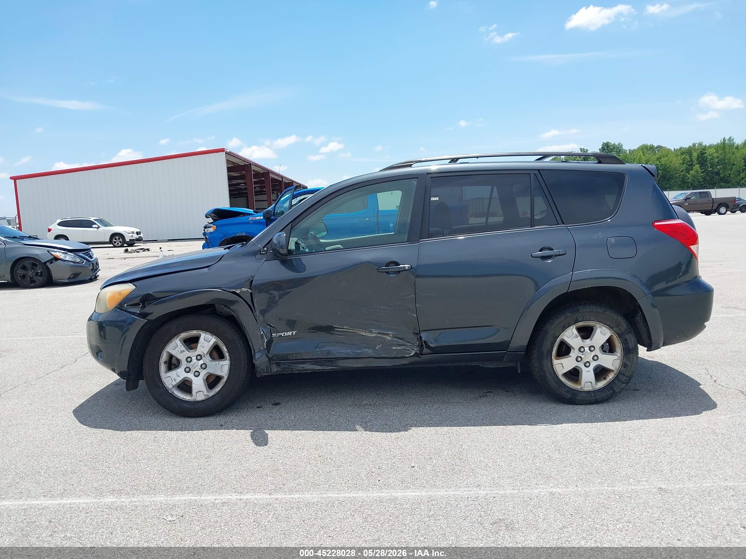 2008 Toyota Rav4 Sport V6 Gray vin: JTMZK32V485021380