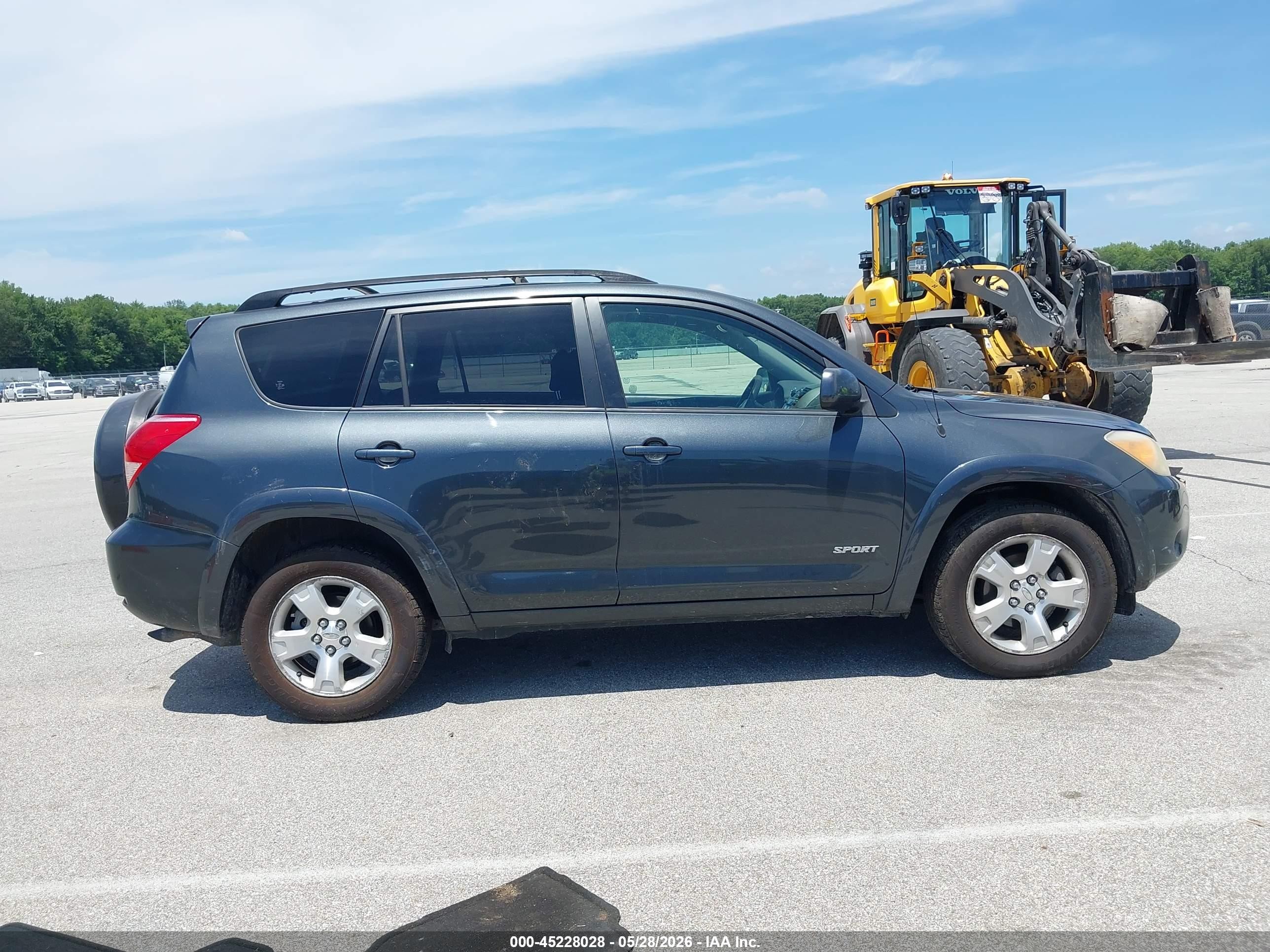 2008 Toyota Rav4 Sport V6 Gray vin: JTMZK32V485021380