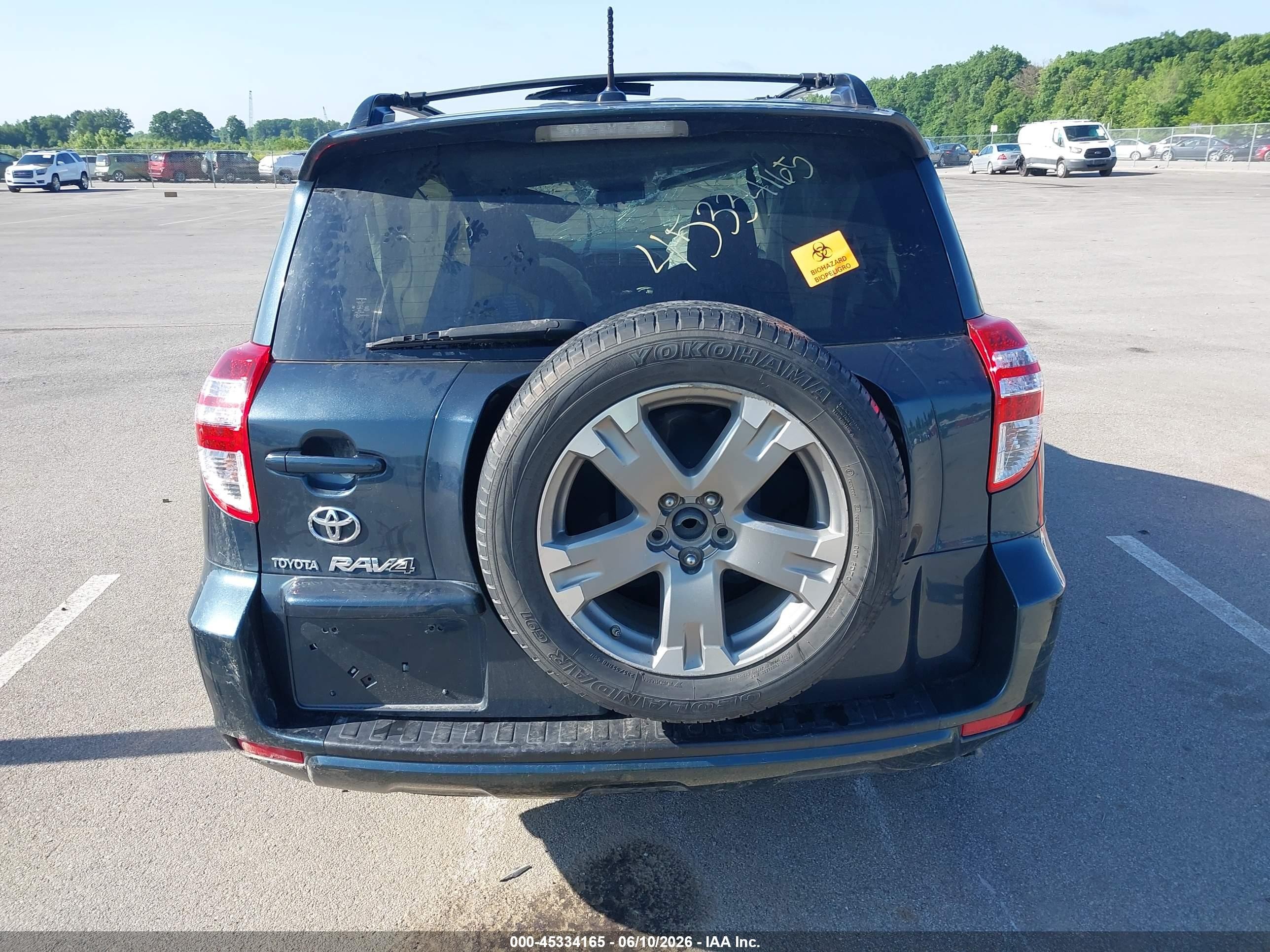 2009 Toyota Rav4 Sport V6 Blue vin: JTMZK32V49D000942