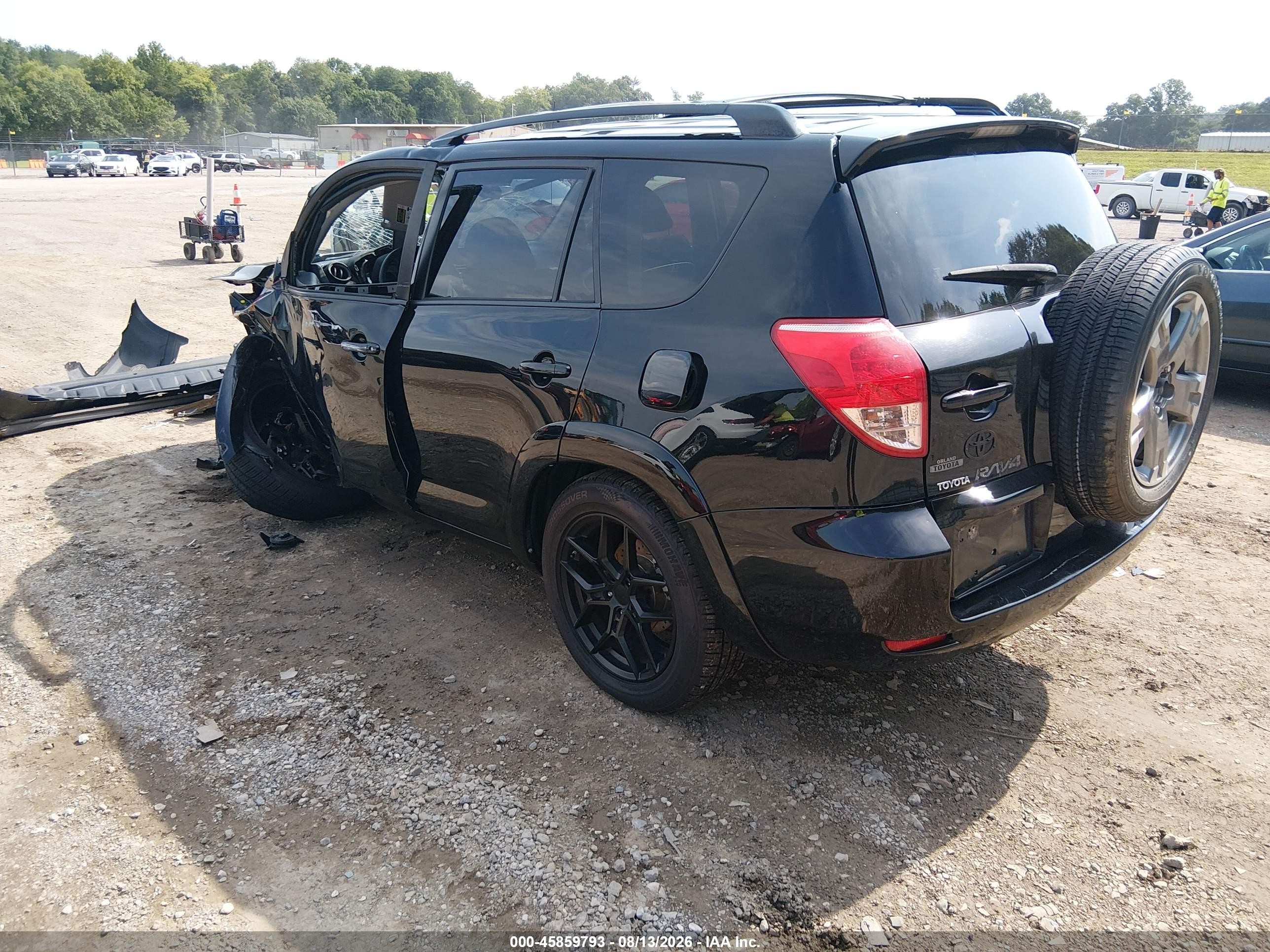 2008 Toyota Rav4 Sport V6 Черный vin: JTMZK32V585017919