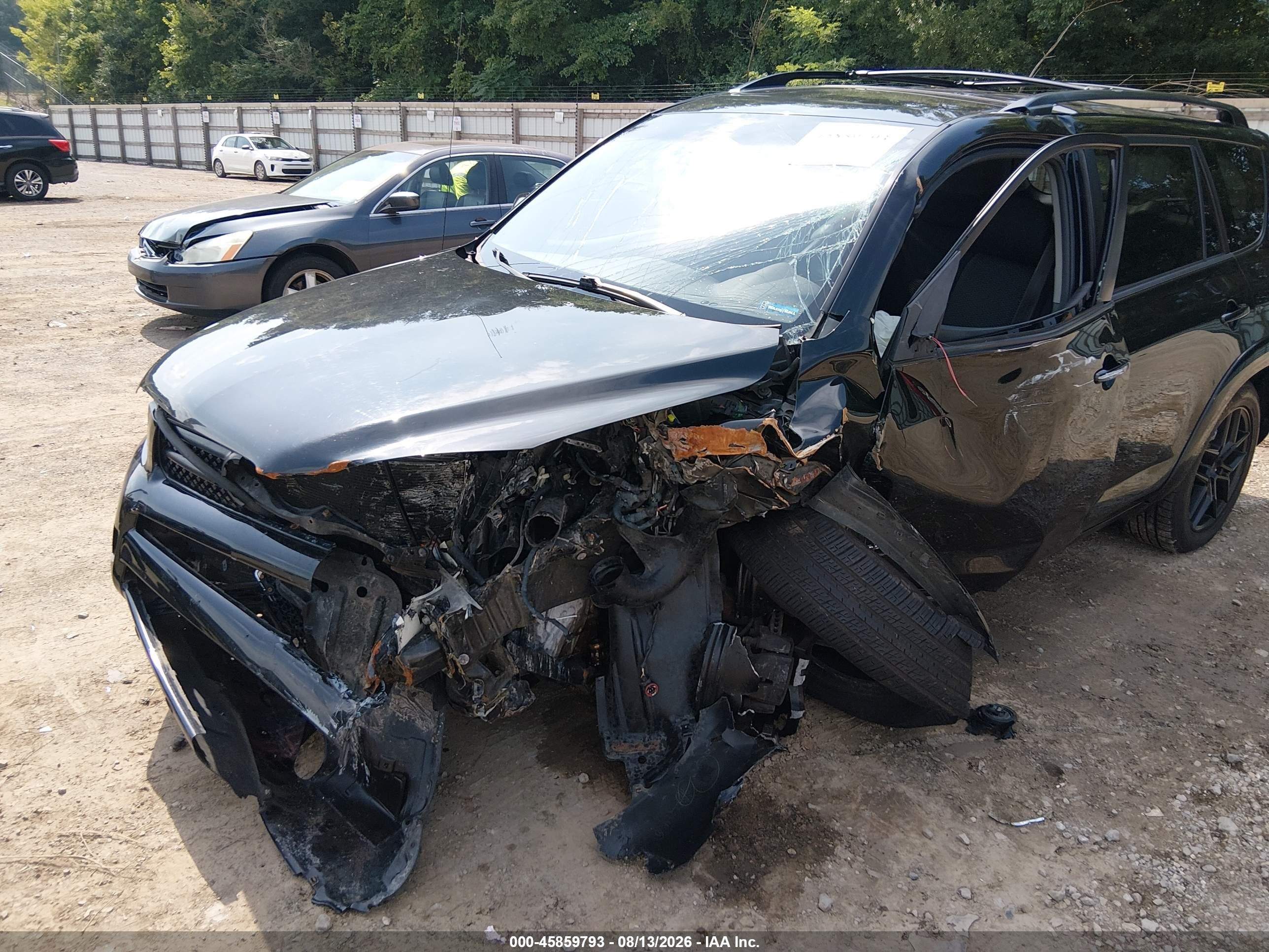 2008 Toyota Rav4 Sport V6 Черный vin: JTMZK32V585017919