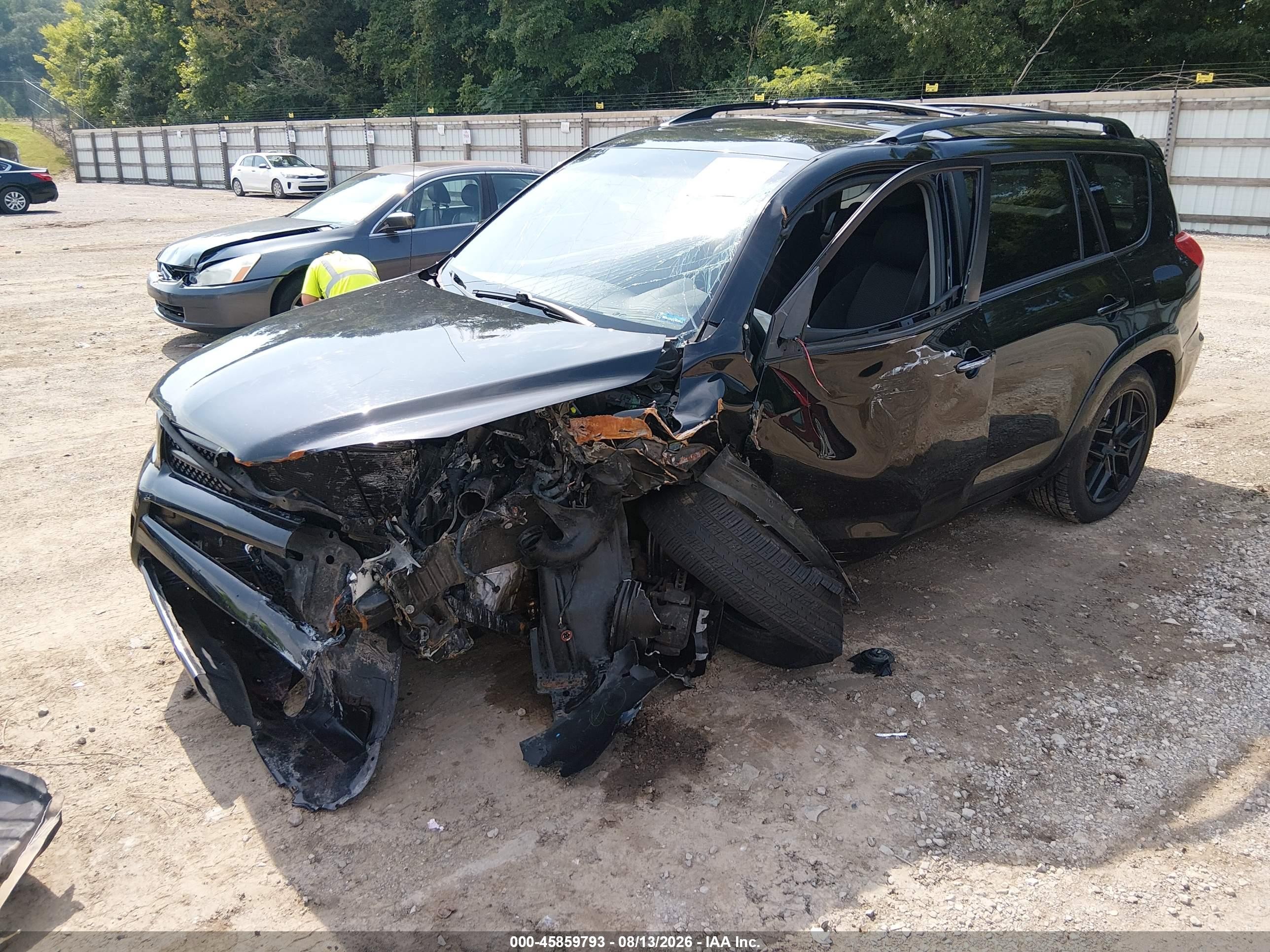 2008 Toyota Rav4 Sport V6 Черный vin: JTMZK32V585017919