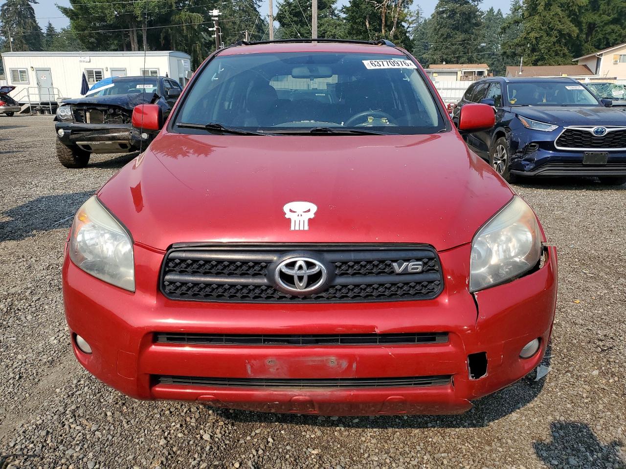 2007 Toyota Rav4 Sport Red vin: JTMZK32V676005013