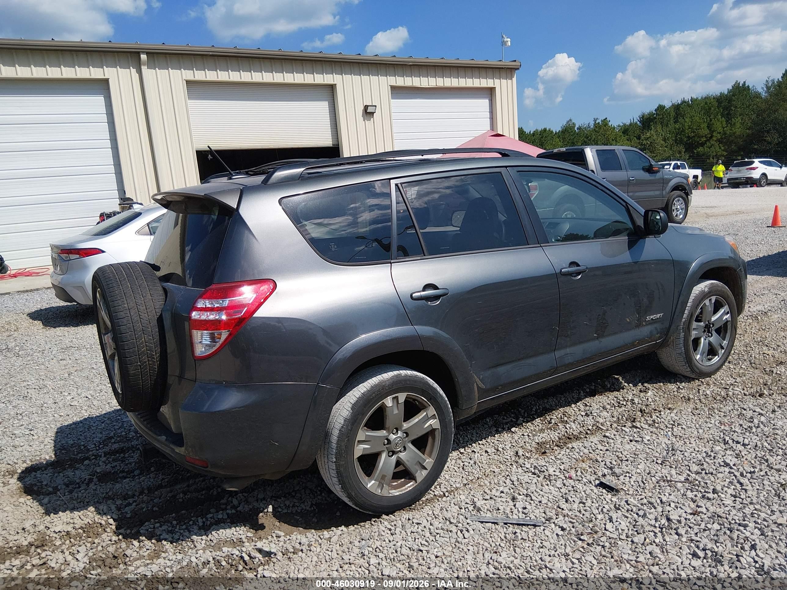 2009 Toyota Rav4 Sport V6 Gray vin: JTMZK32V695024556