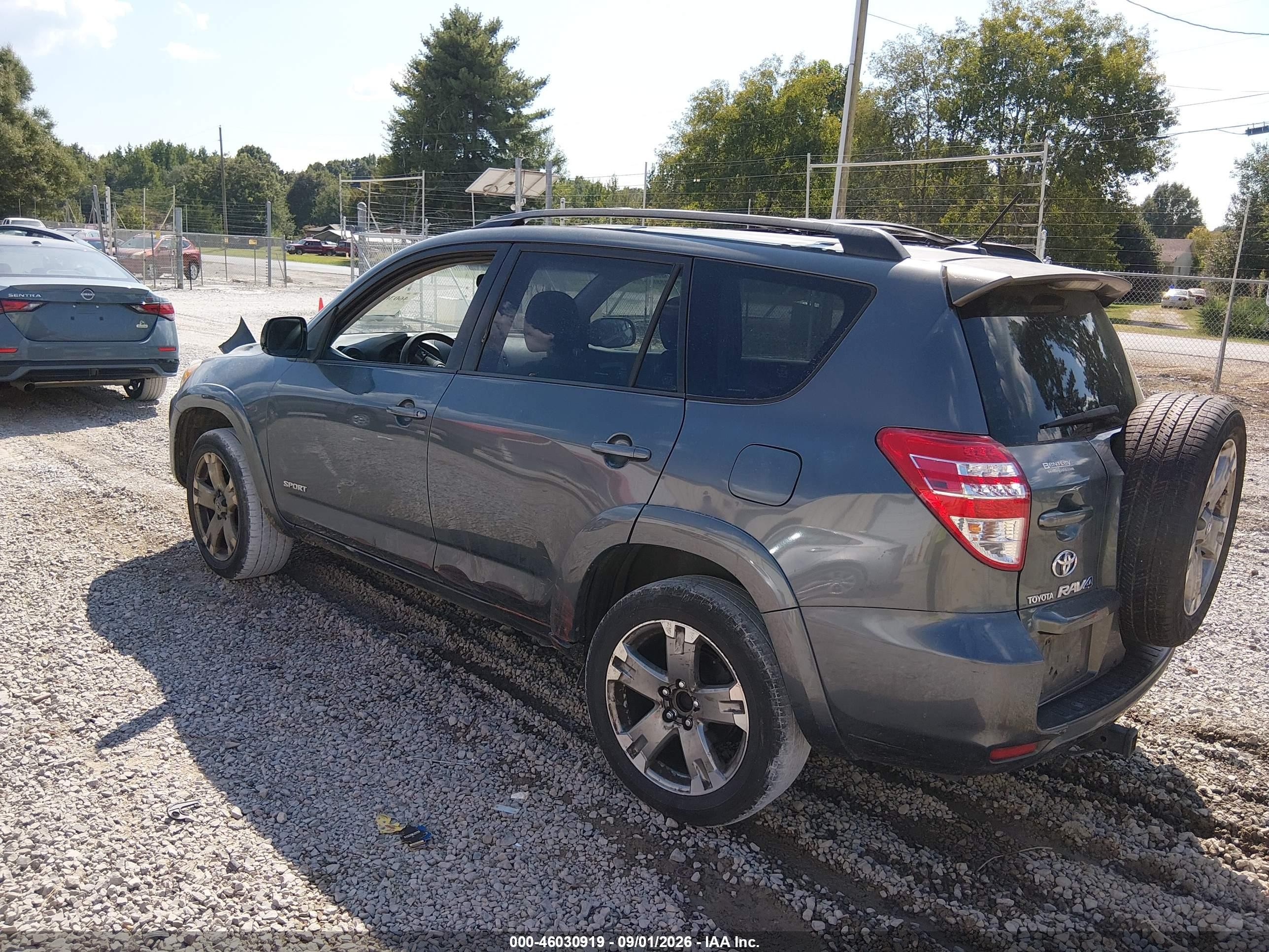 2009 Toyota Rav4 Sport V6 Gray vin: JTMZK32V695024556