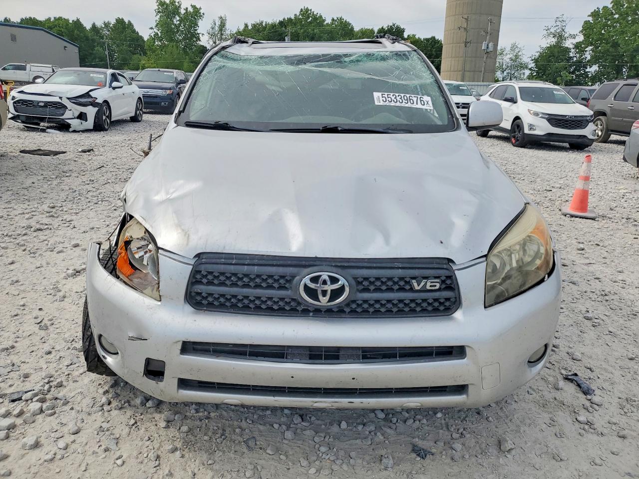 2006 Toyota Rav4 Sport Silver vin: JTMZK32V766001082