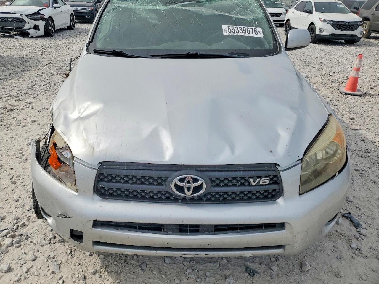 2006 Toyota Rav4 Sport Silver vin: JTMZK32V766001082