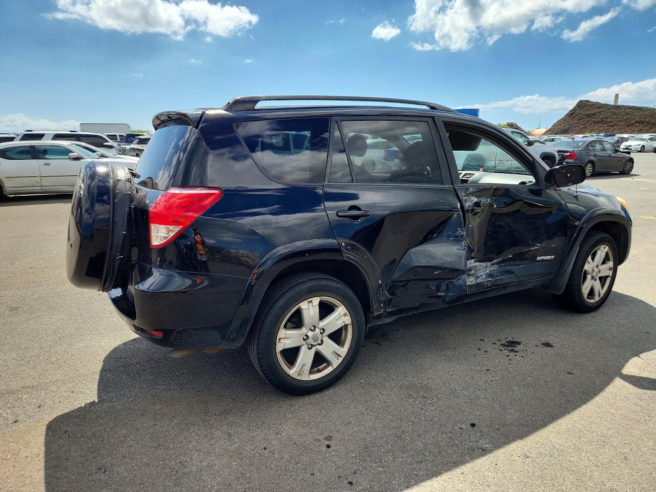 2007 Toyota Rav4 Black vin: JTMZK32V776006588