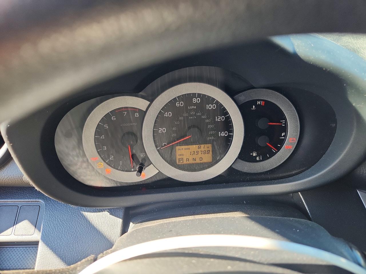 2008 Toyota Rav 4 Black vin: JTMZK32V786012733