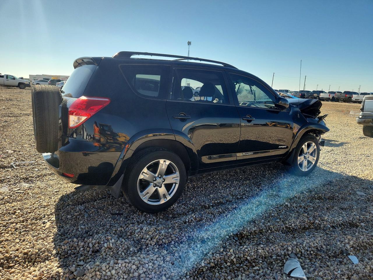 2008 Toyota Rav 4 Black vin: JTMZK32V786012733