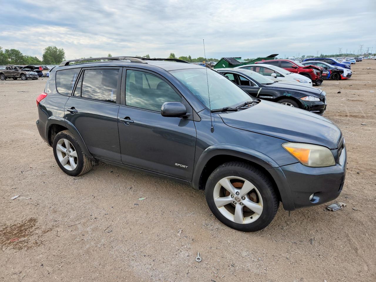 2007 Toyota Rav4 Sport Gray vin: JTMZK32V975009921