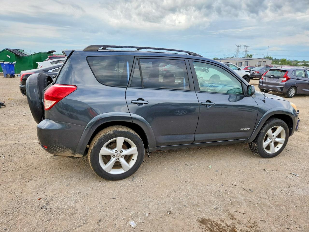 2007 Toyota Rav4 Sport Gray vin: JTMZK32V975009921