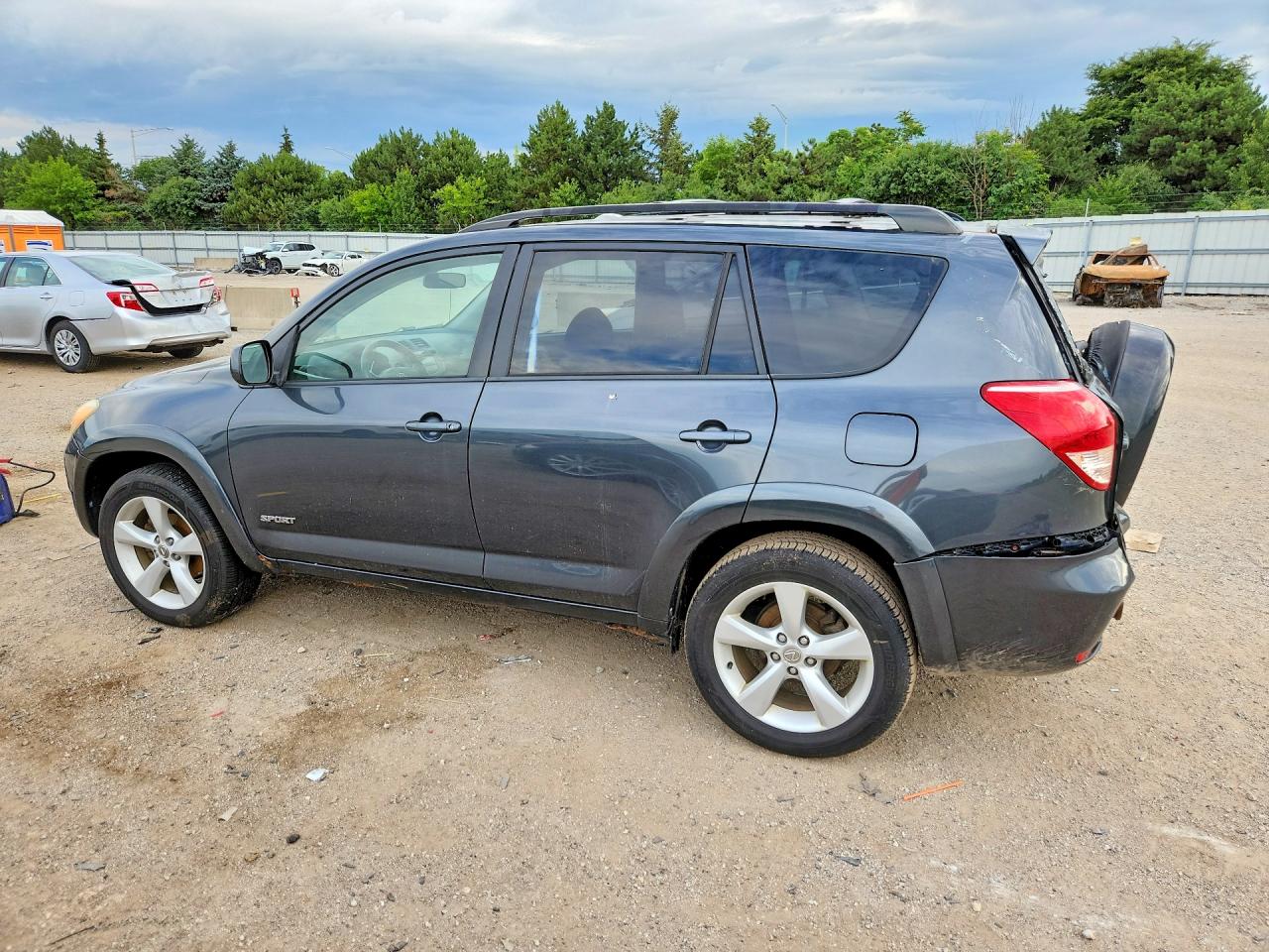 2007 Toyota Rav4 Sport Gray vin: JTMZK32V975009921