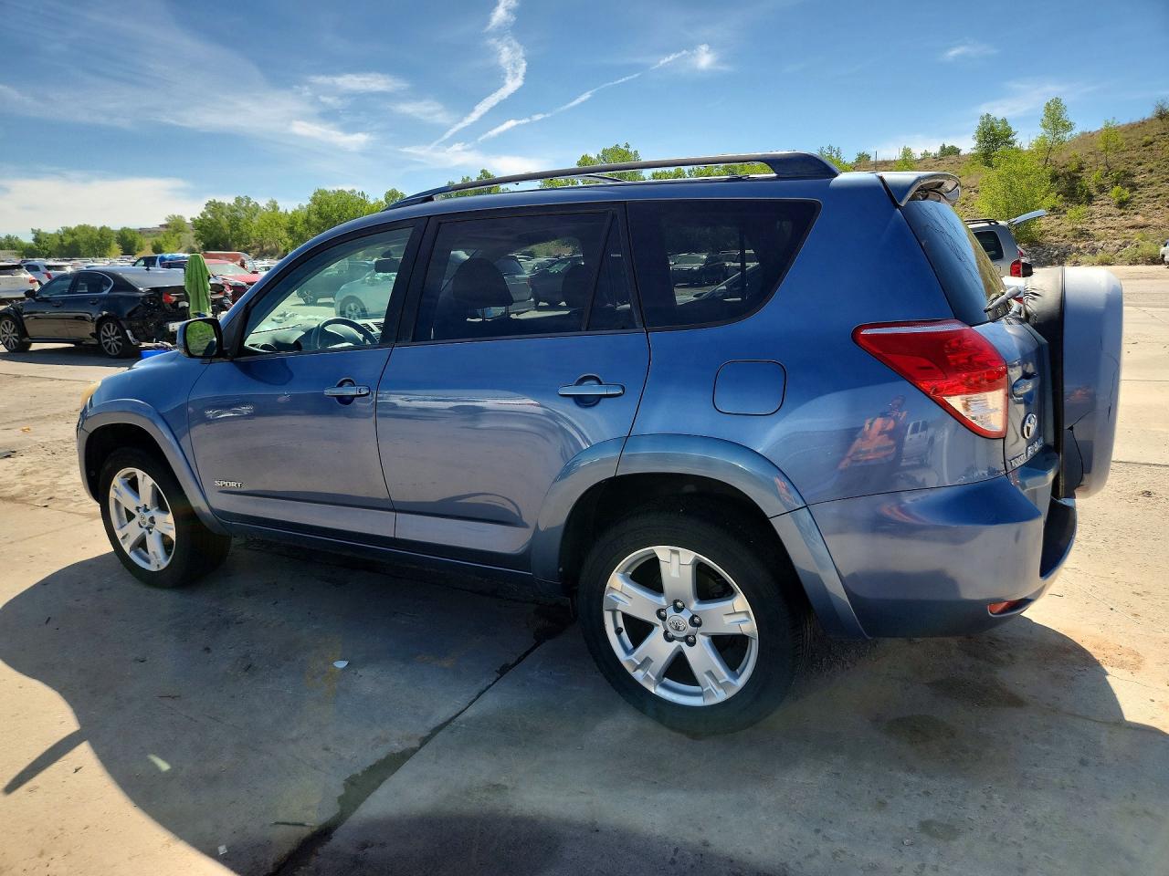 2007 Toyota Rav4 Sport Blue vin: JTMZK32V975010972