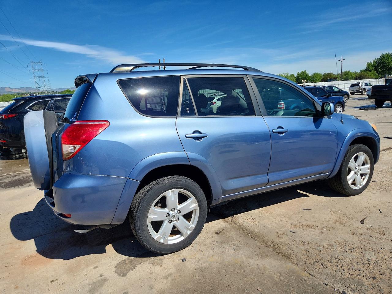 2007 Toyota Rav4 Sport Blue vin: JTMZK32V975010972