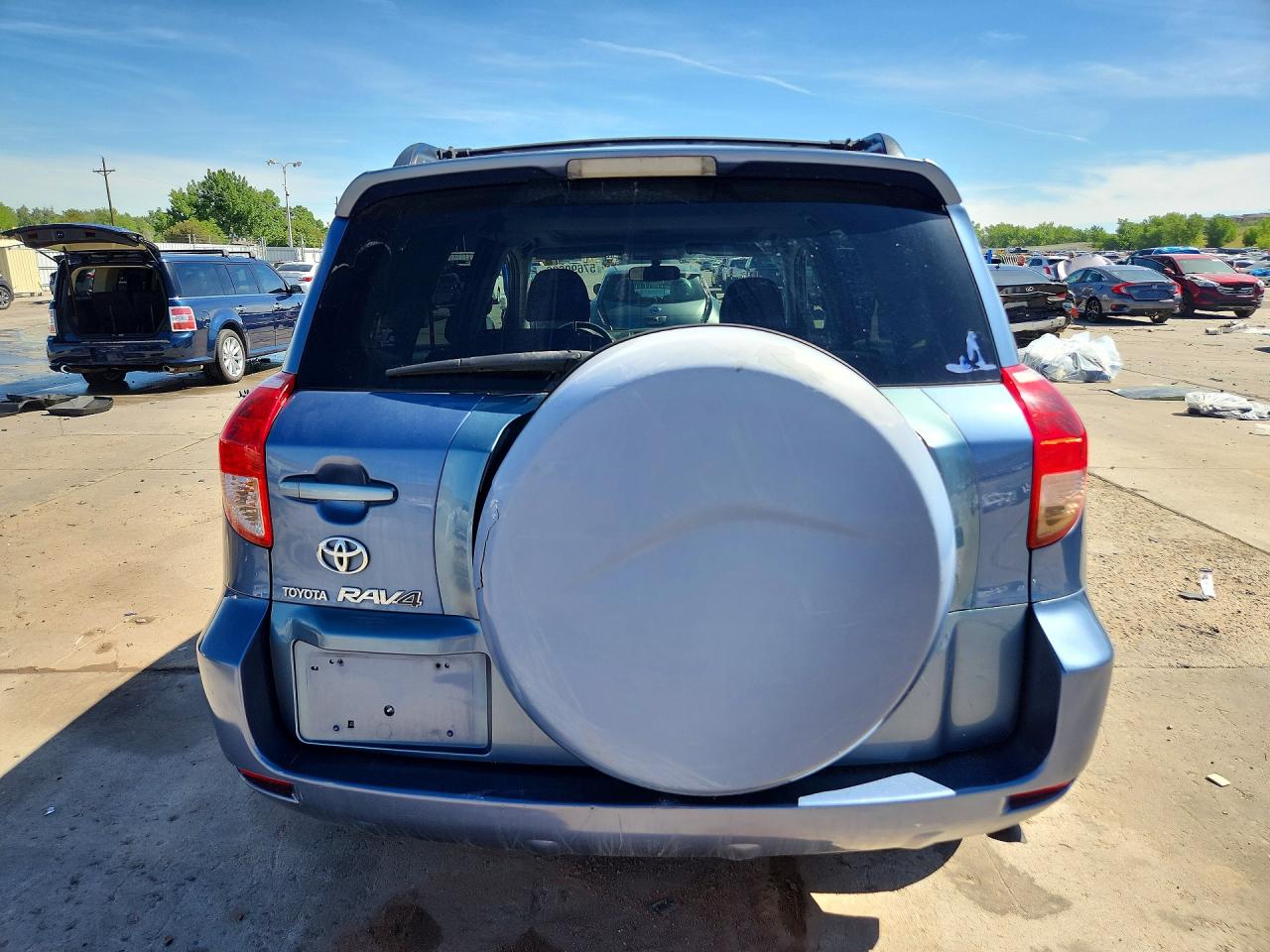 2007 Toyota Rav4 Sport Blue vin: JTMZK32V975010972