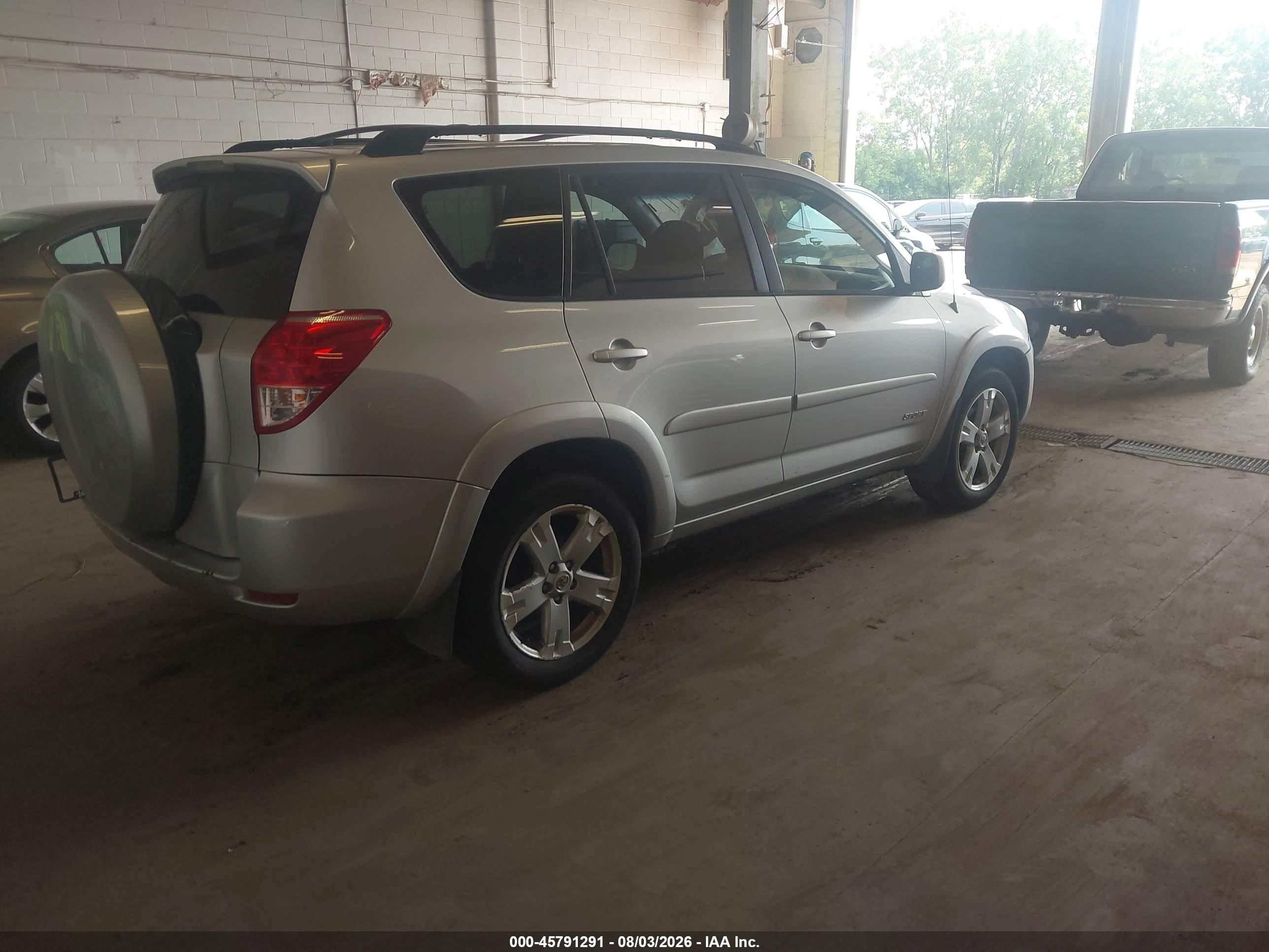 2006 Toyota Rav4 Sport V6 Silver vin: JTMZK32VX65001566
