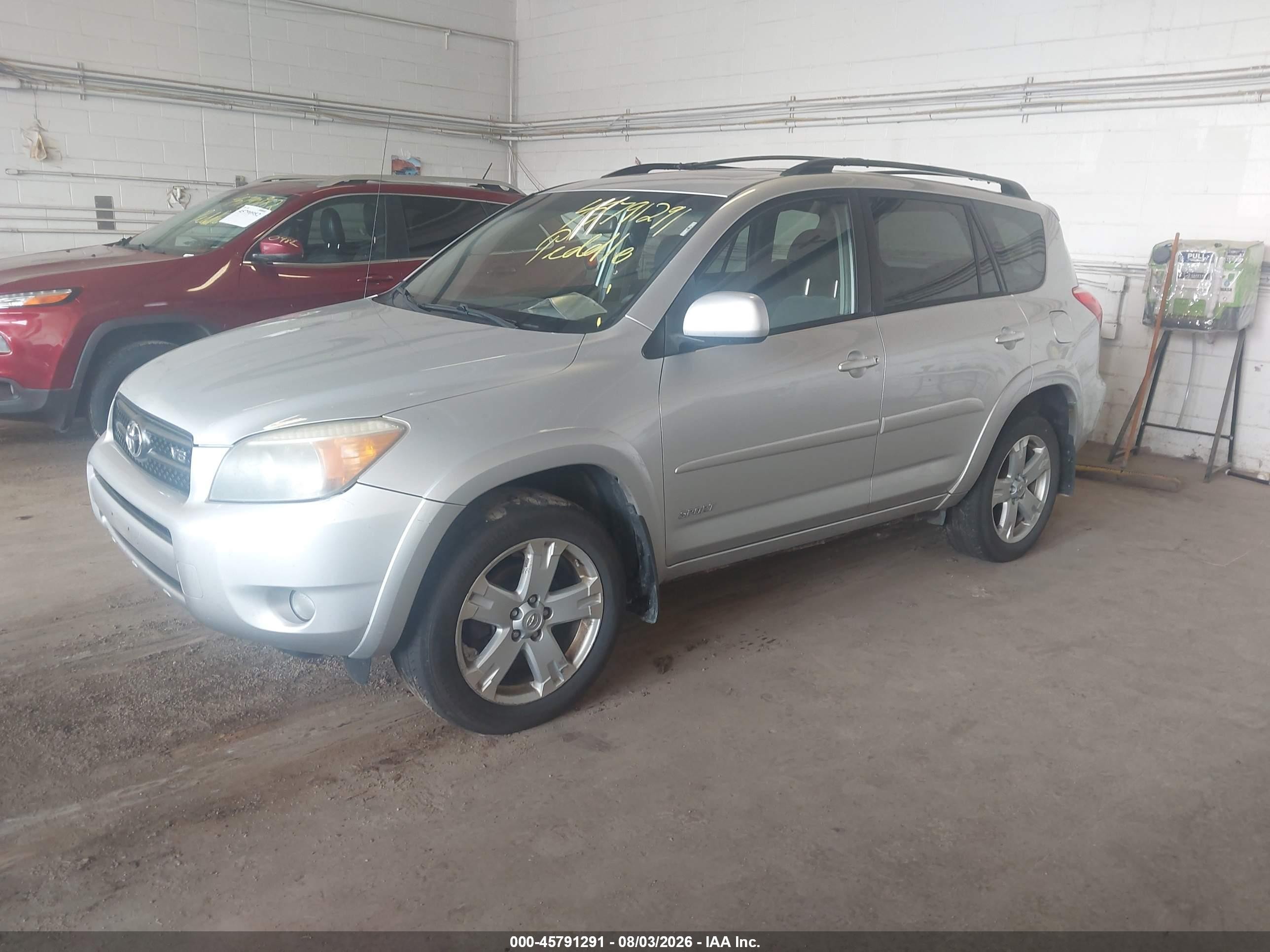 2006 Toyota Rav4 Sport V6 Silver vin: JTMZK32VX65001566