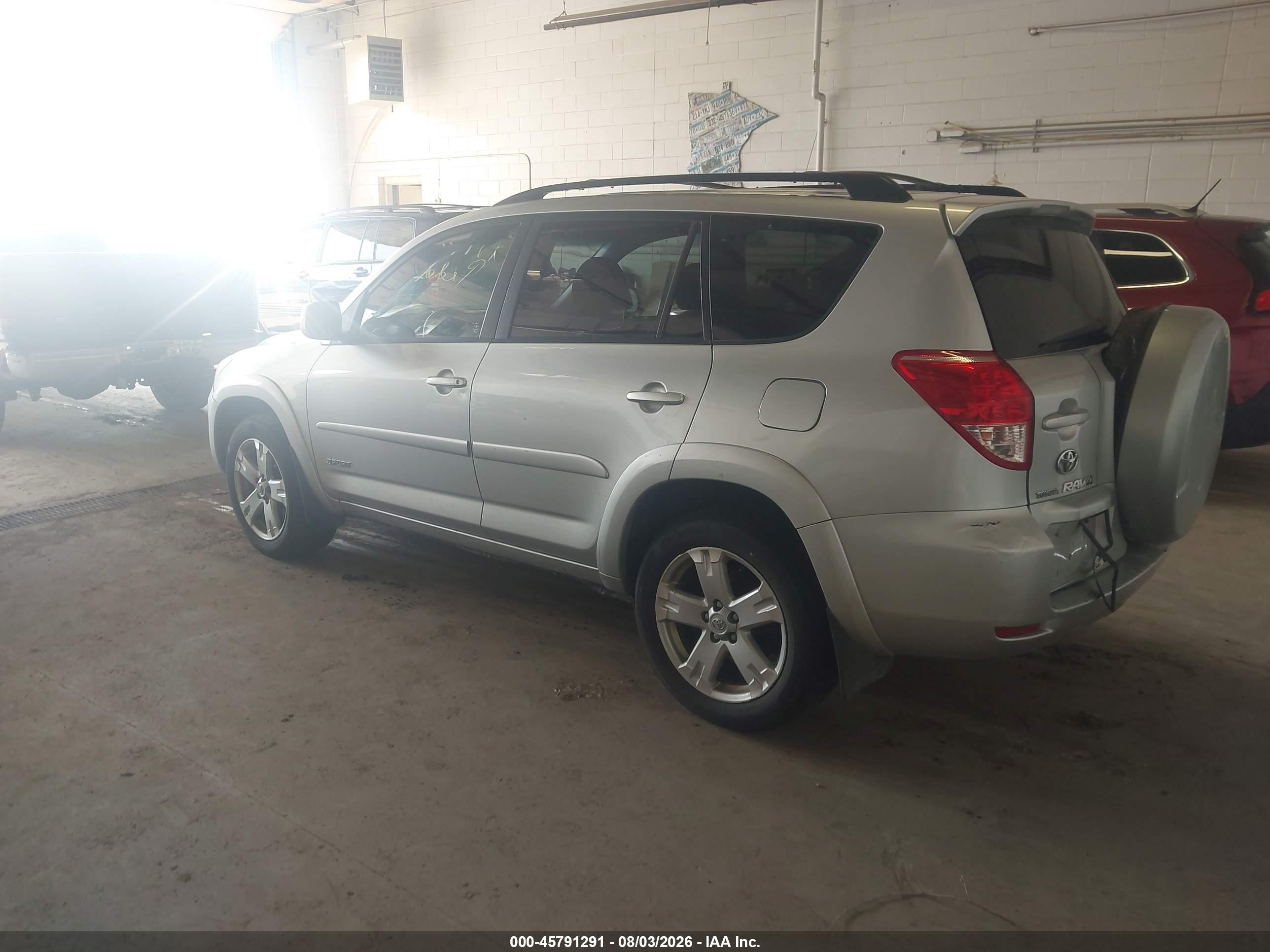 2006 Toyota Rav4 Sport V6 Silver vin: JTMZK32VX65001566