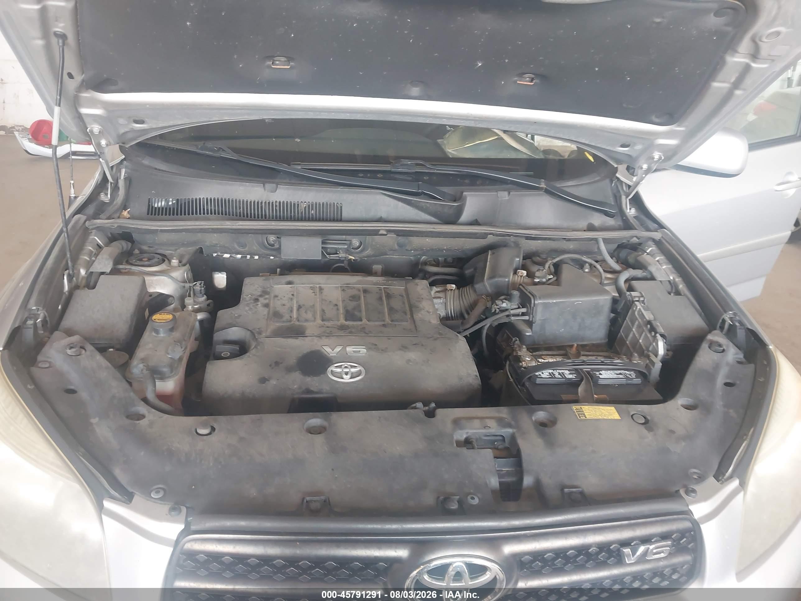 2006 Toyota Rav4 Sport V6 Silver vin: JTMZK32VX65001566