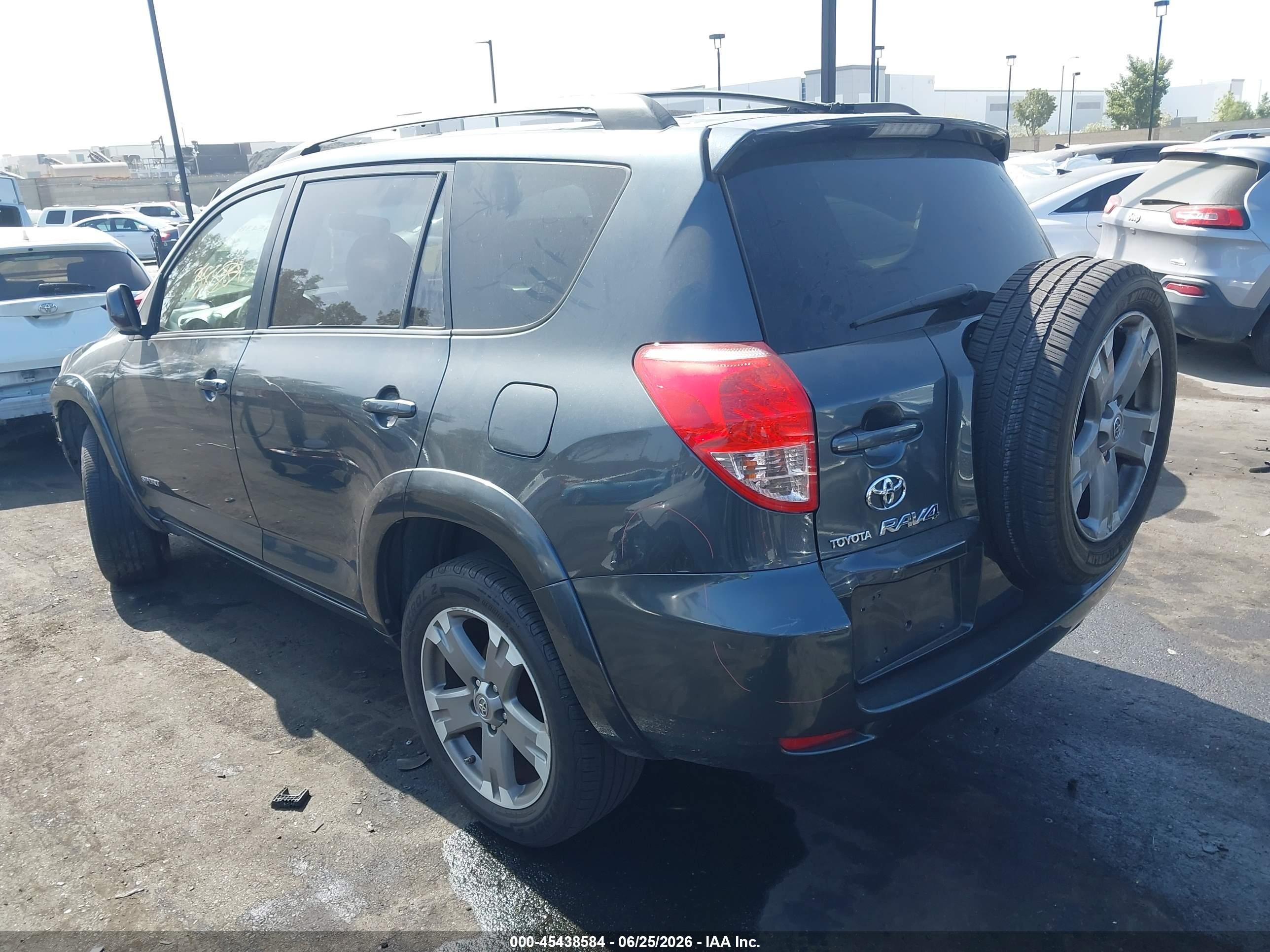 2008 Toyota Rav4 Sport V6 Gray vin: JTMZK32VX86012239