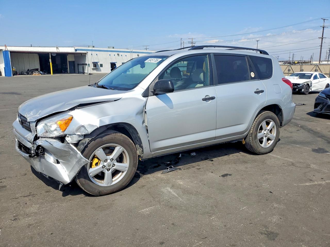2006 Toyota Rav4 Base Silver vin: JTMZK33V065004815