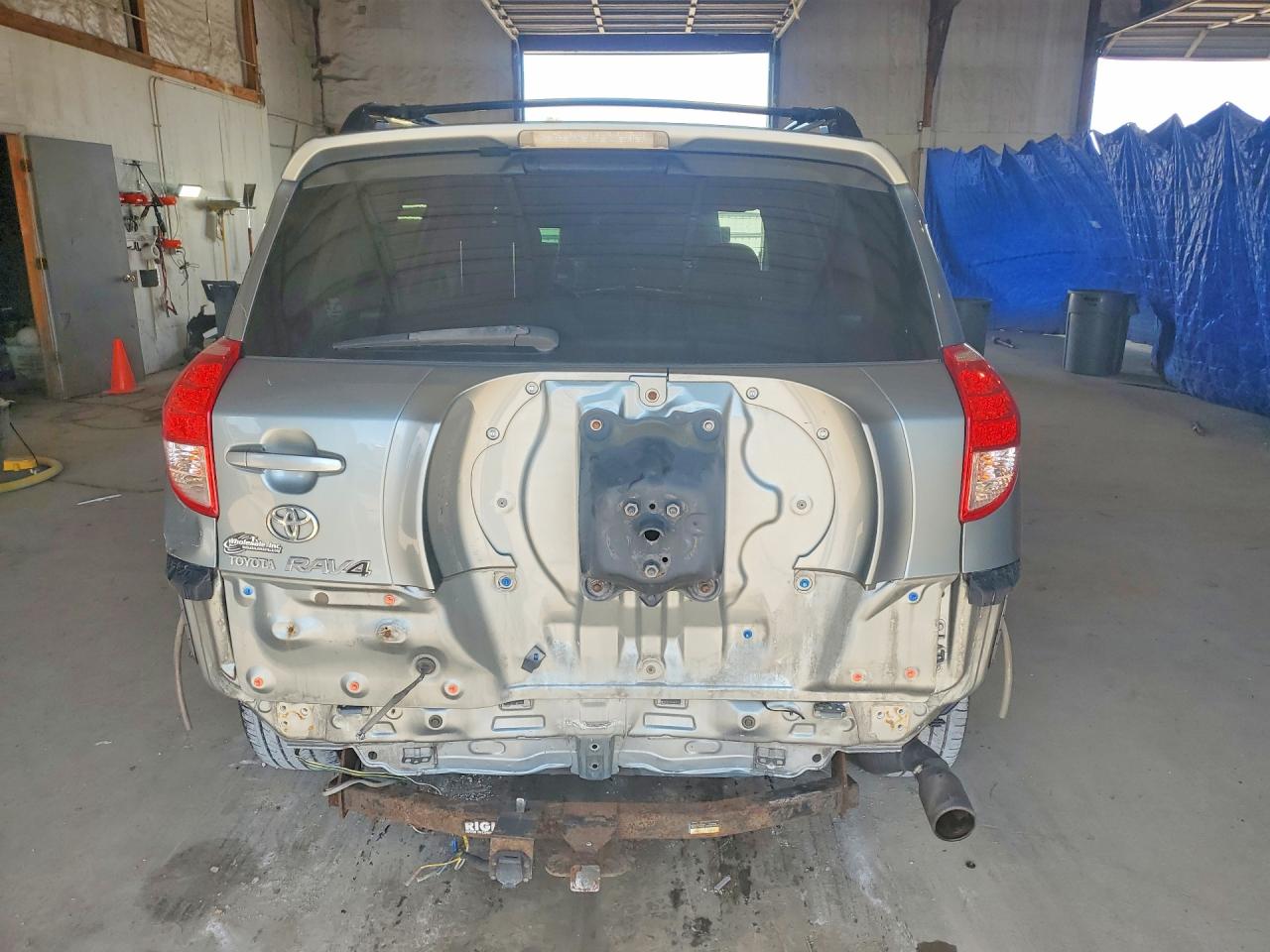 2007 Toyota Rav4 Base Gray vin: JTMZK33V076004647