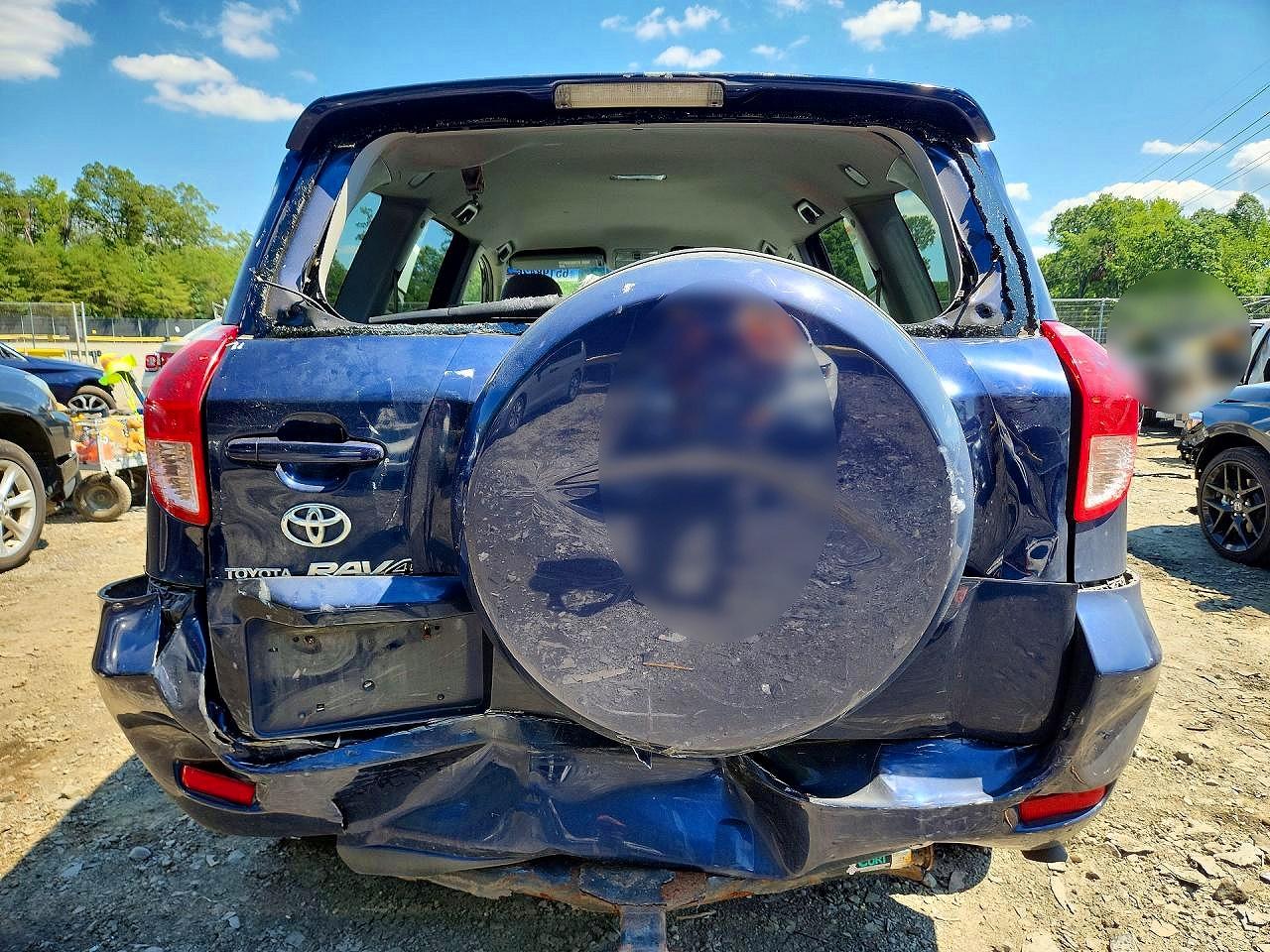 2007 Toyota Rav4 Base Blue vin: JTMZK33V076004972