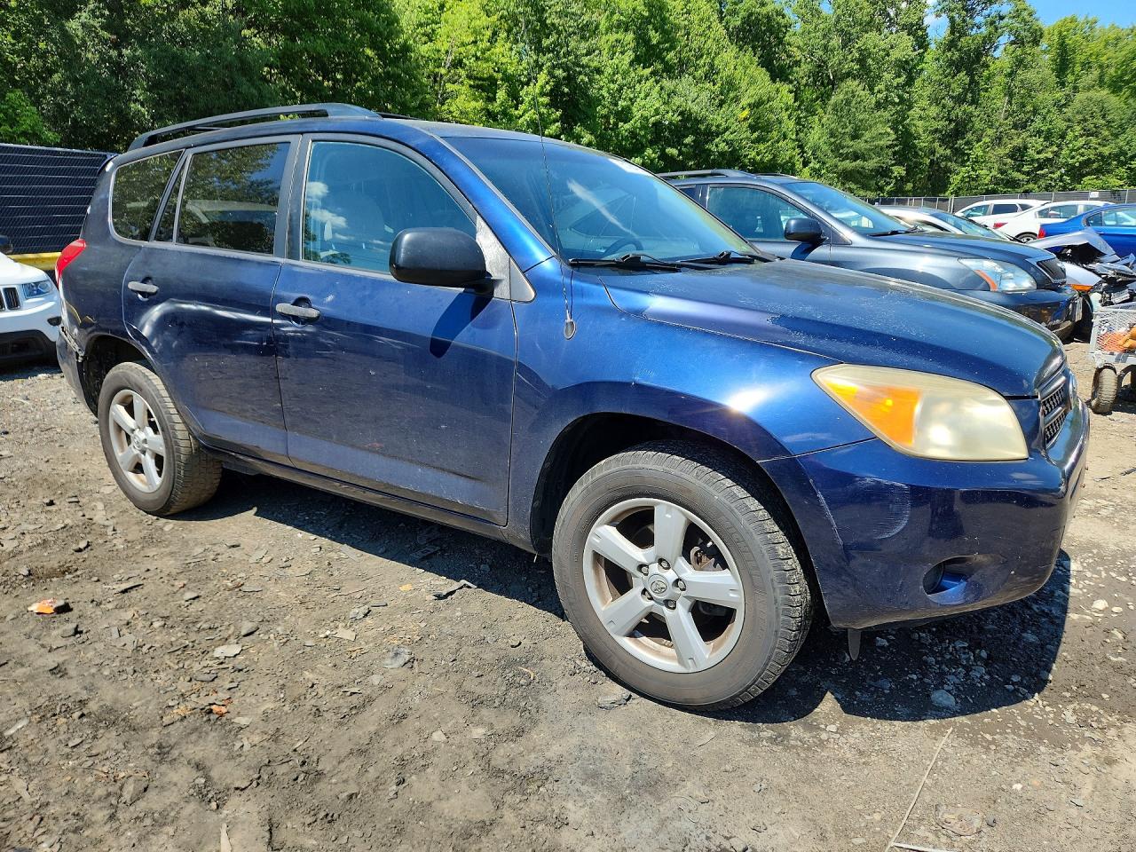 2007 Toyota Rav4 Base Blue vin: JTMZK33V076004972