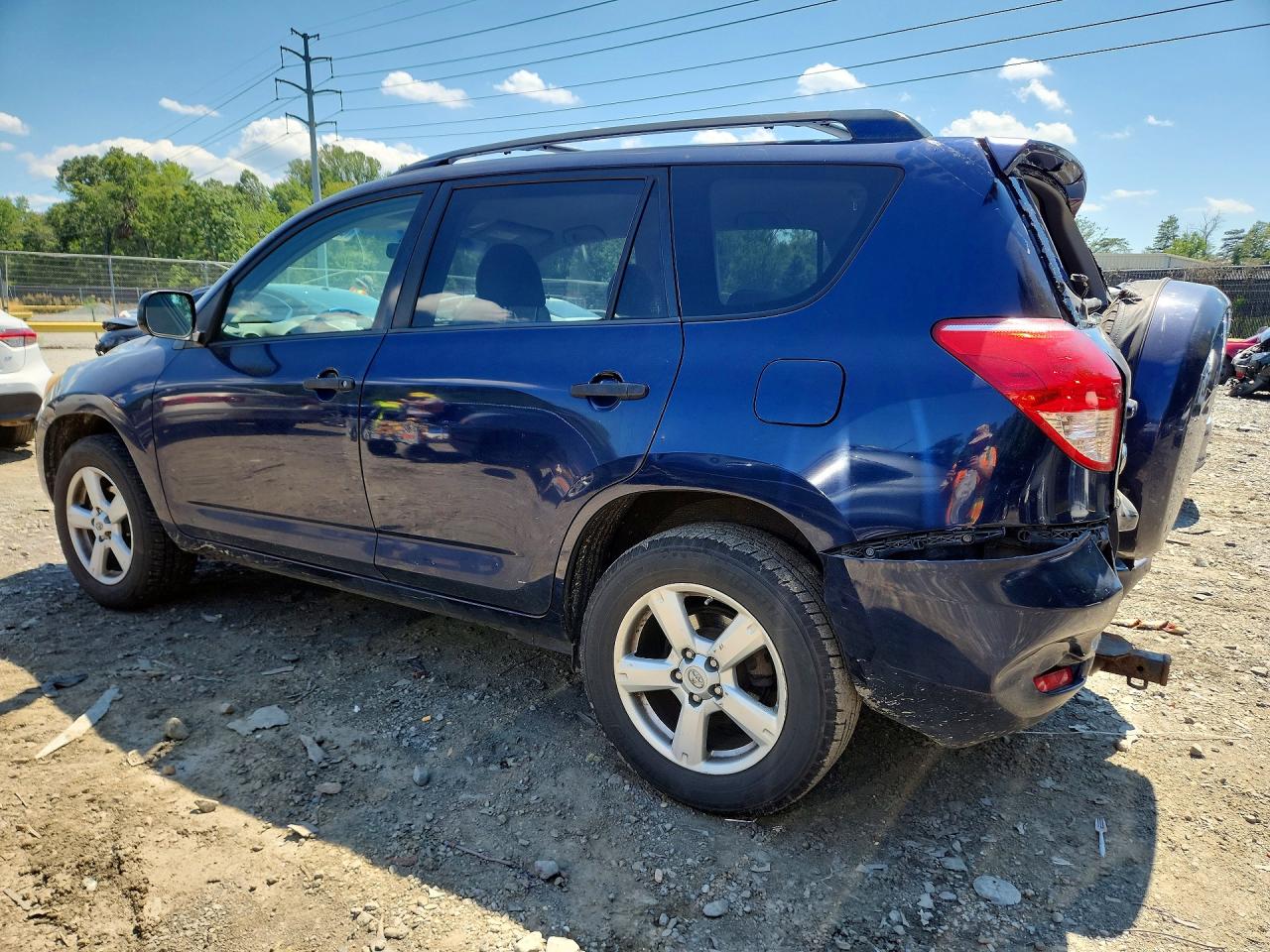 2007 Toyota Rav4 Base Blue vin: JTMZK33V076004972