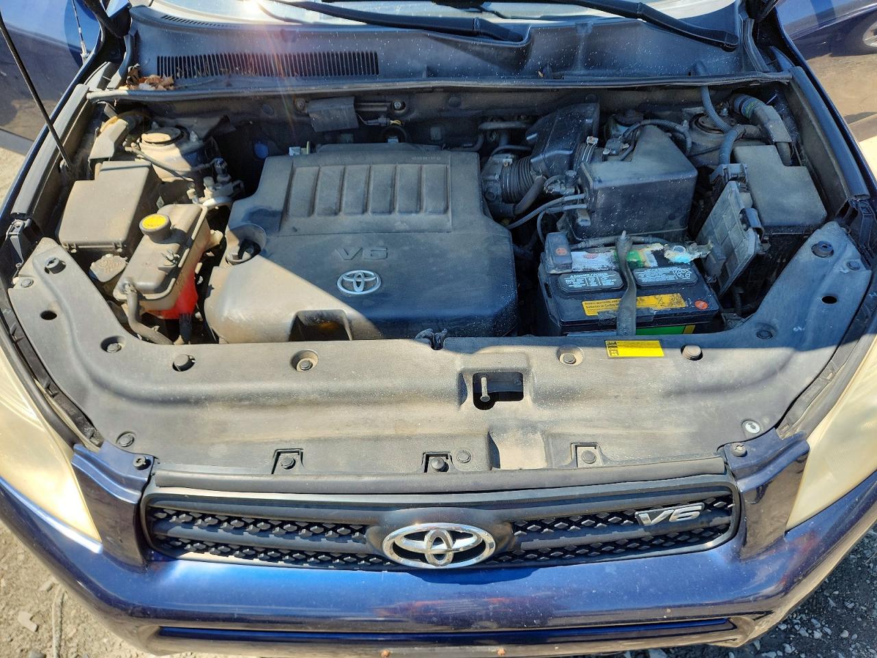 2007 Toyota Rav4 Base Blue vin: JTMZK33V076004972