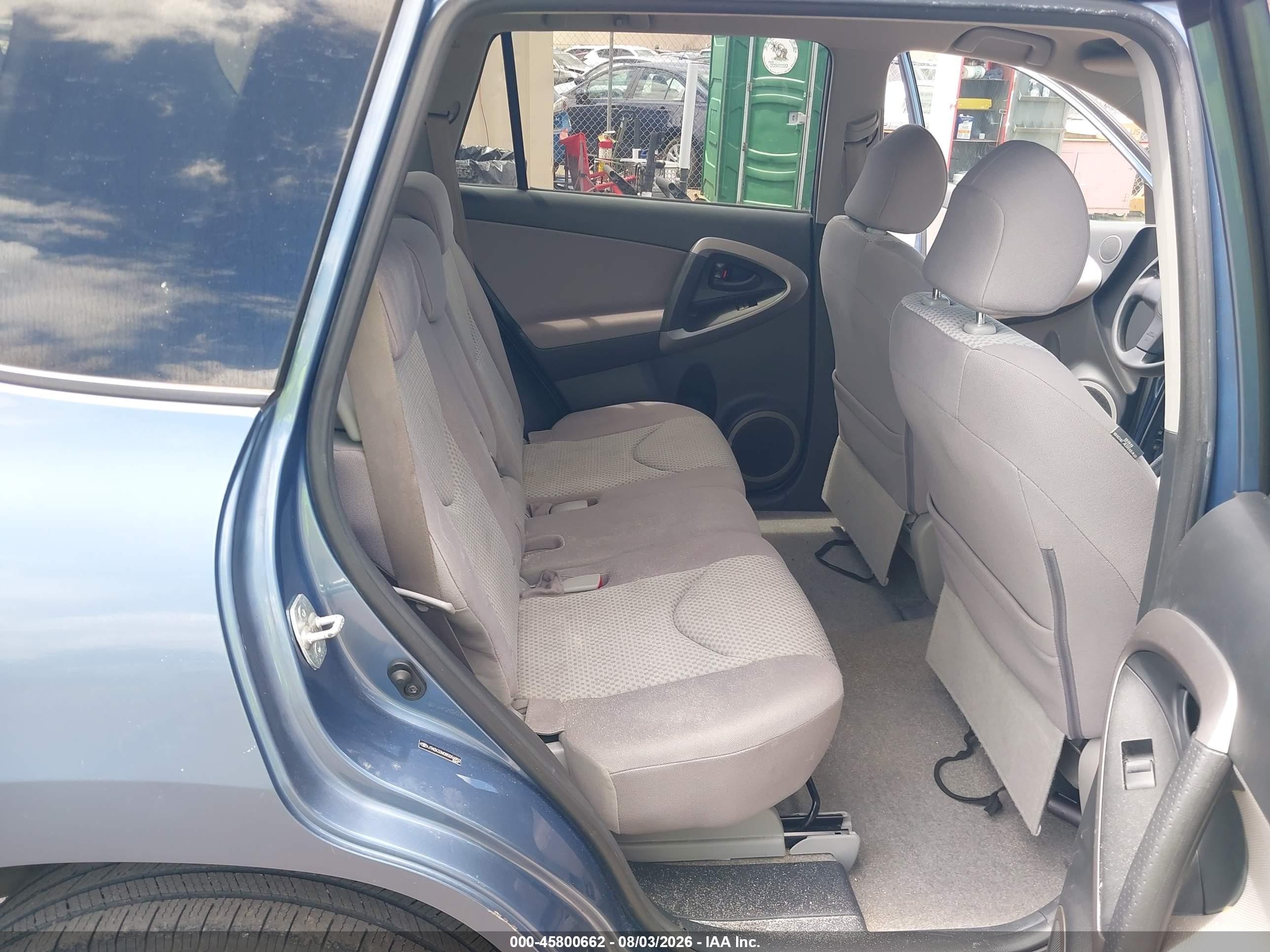 2008 Toyota Rav4 Base V6 Blue vin: JTMZK33V085016952