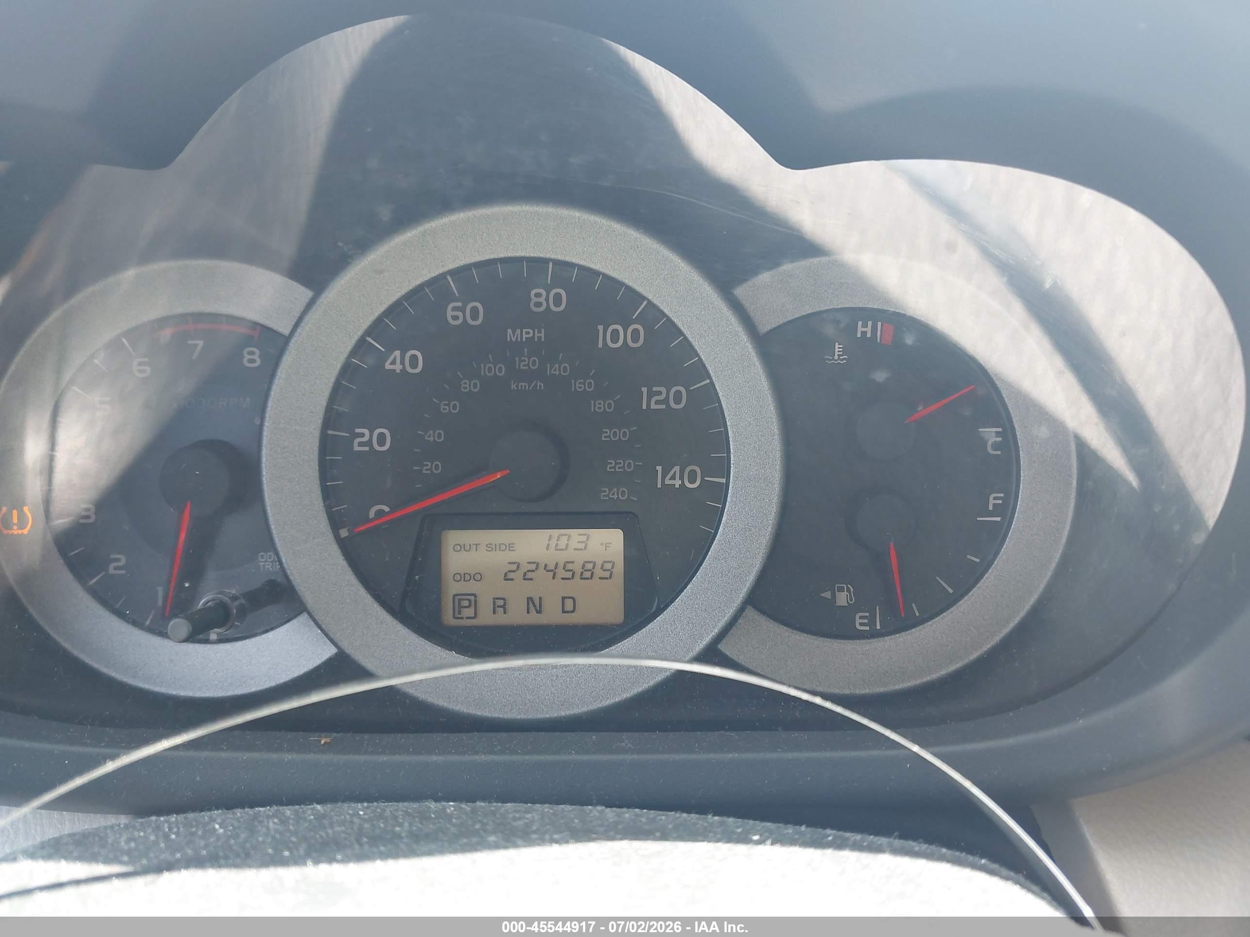 2008 Toyota Rav4 Base V6 Silver vin: JTMZK33V186012466