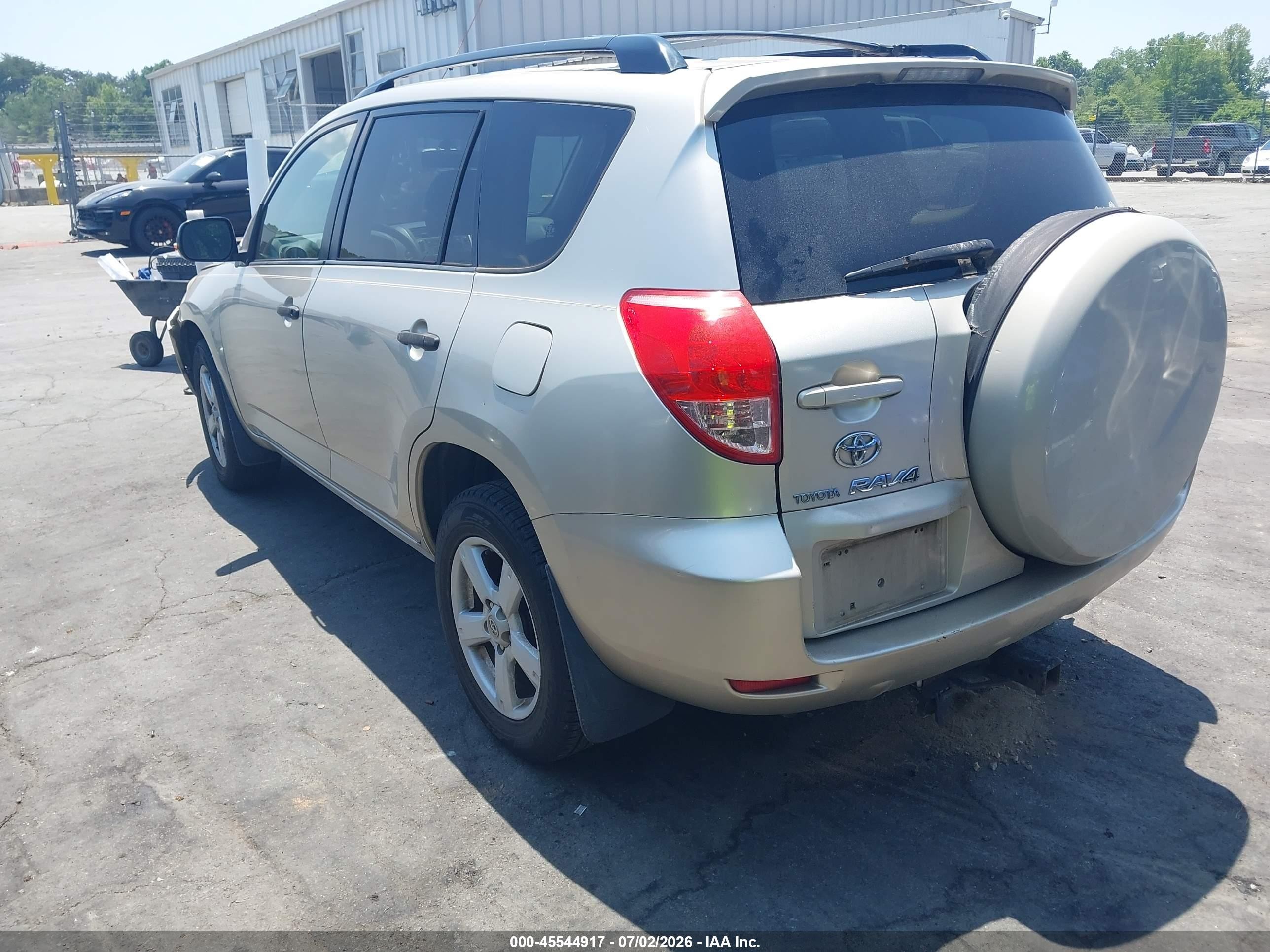 2008 Toyota Rav4 Base V6 Silver vin: JTMZK33V186012466